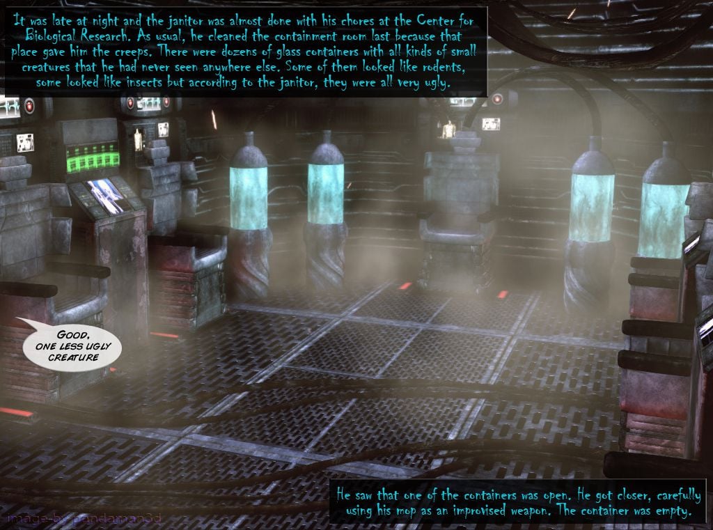 Bug Control [3DMonsterStories, Droid447] 1 . Bug Control  - Chapter 1 [3DMonsterStories, Droid447] – page 2