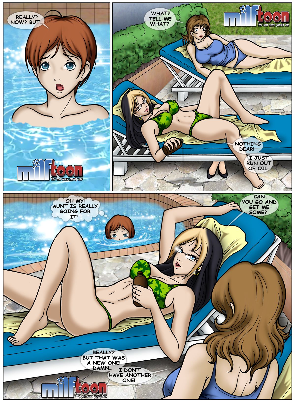 Oil [MILFToon] 1 . Oil  - Chapter 1 [MILFToon] – page 2