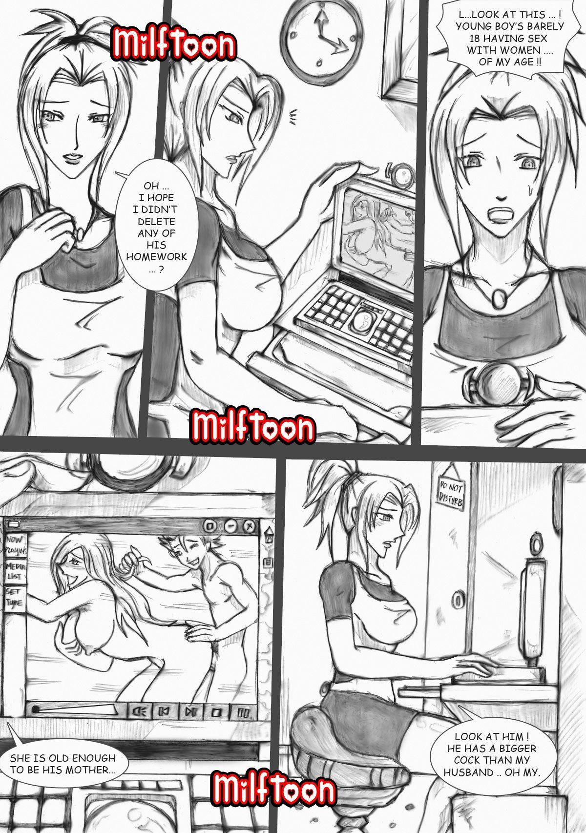 Resisting Mom [MILFToon] 1 . Resisting Mom  - Chapter 1 [MILFToon] – page 3