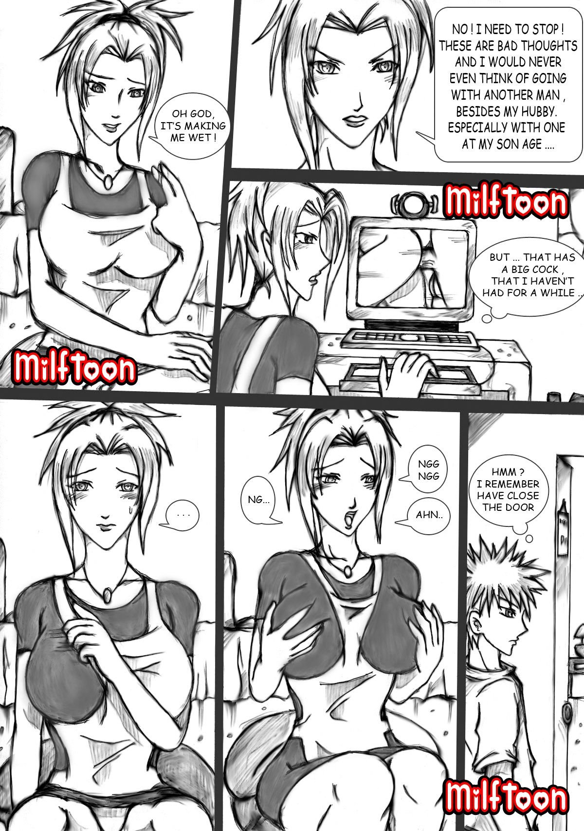 Resisting Mom [MILFToon] 1 . Resisting Mom  - Chapter 1 [MILFToon] – page 4