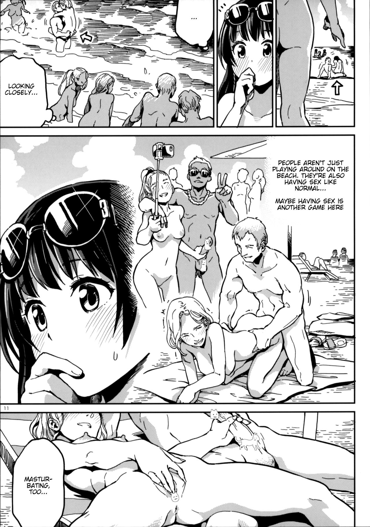 Nudist Beach Nite [LENA-7] 1 . Nudist Beach Nite  - Chapter 1 [LENA-7] – page 9