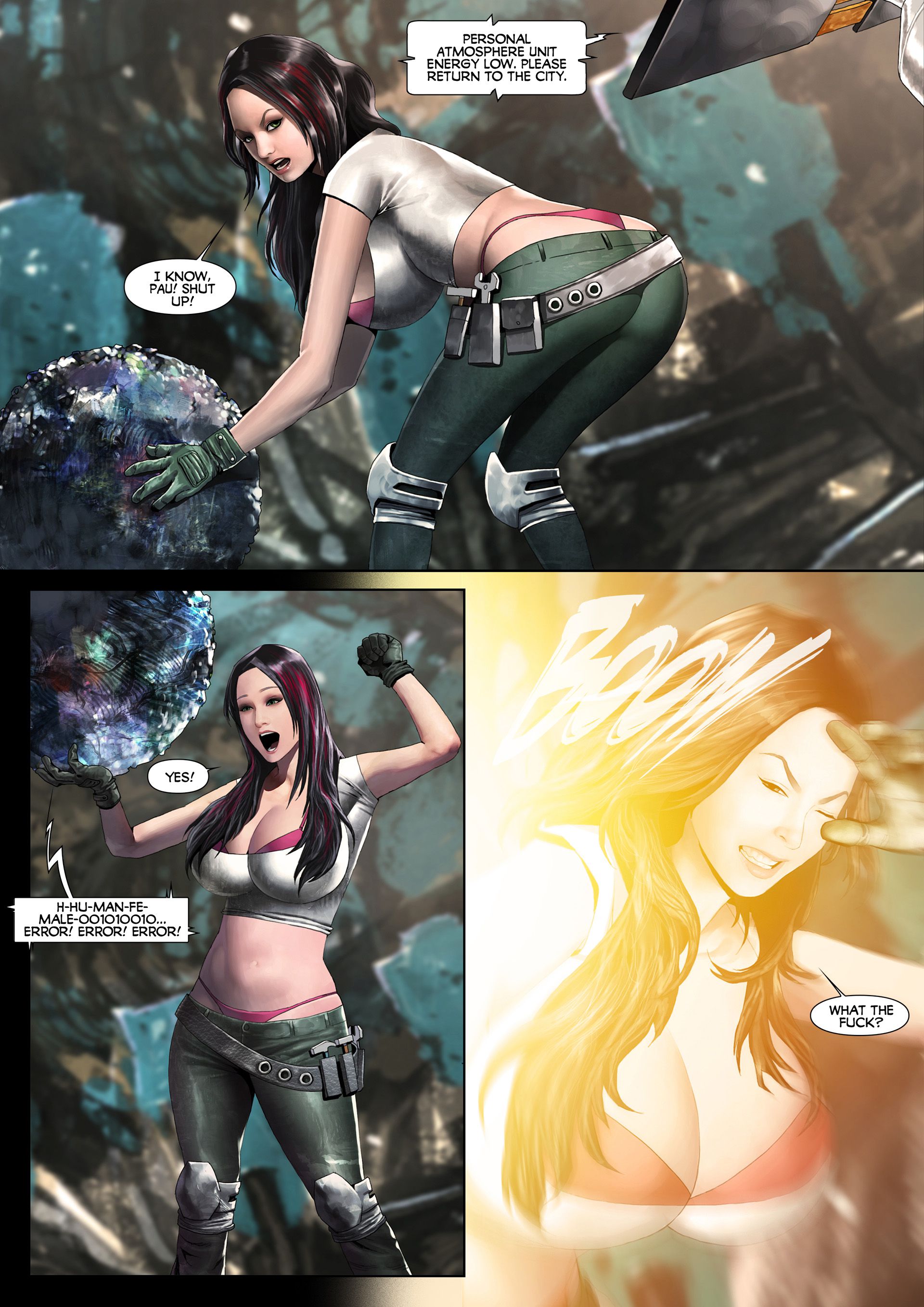 Back To Earth [Giantess Fan] 1 . Back To Earth  - Chapter 1 [Giantess Fan] – page 4