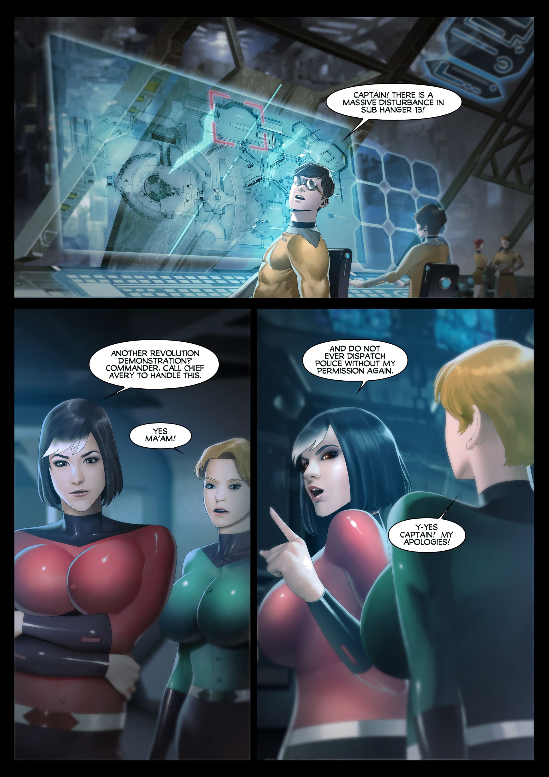 Back To Earth [Giantess Fan] 2 . Back To Earth  - Chapter 2 [Giantess Fan] – page 11