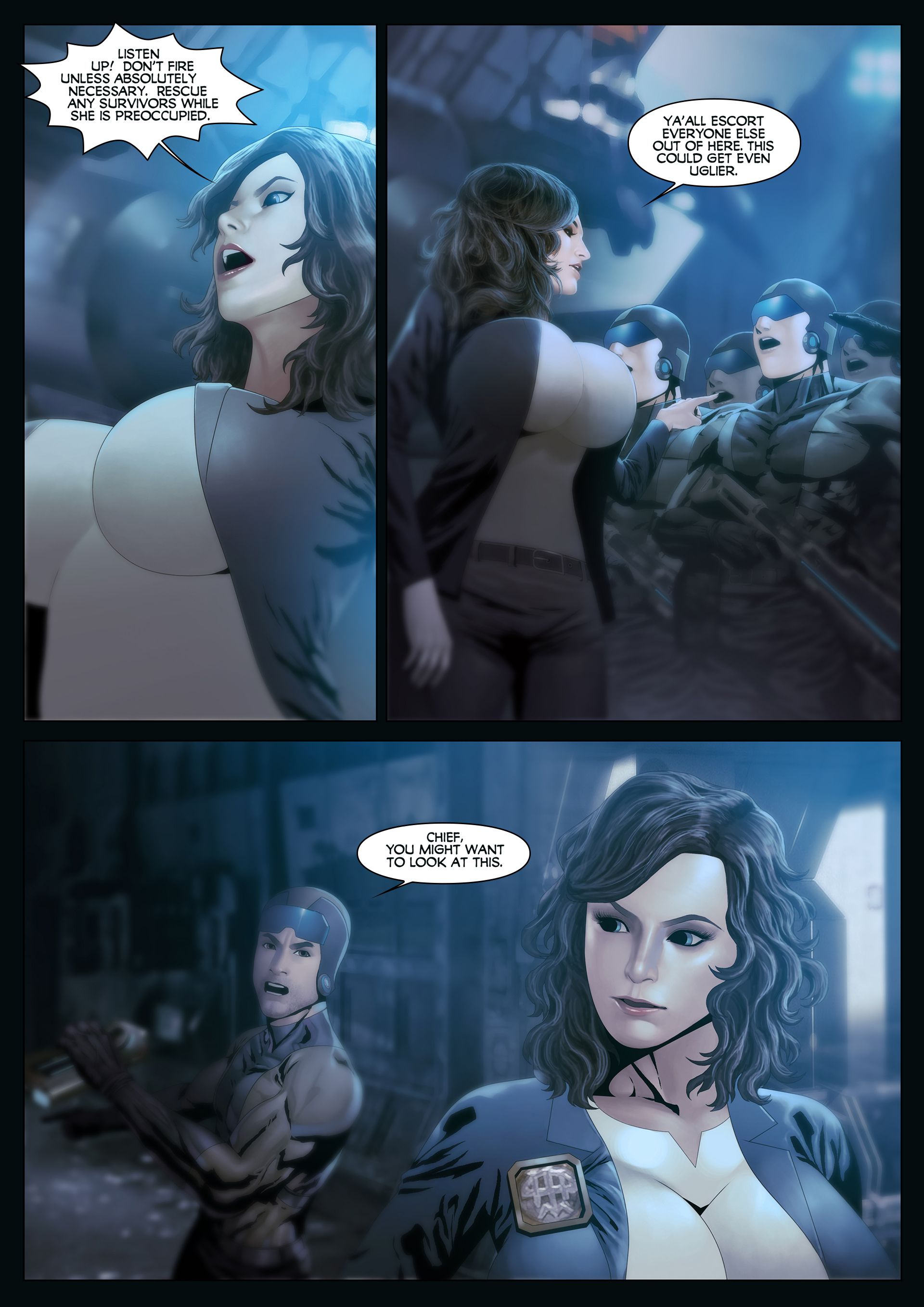 Back To Earth [Giantess Fan] 2 . Back To Earth  - Chapter 2 [Giantess Fan] – page 14