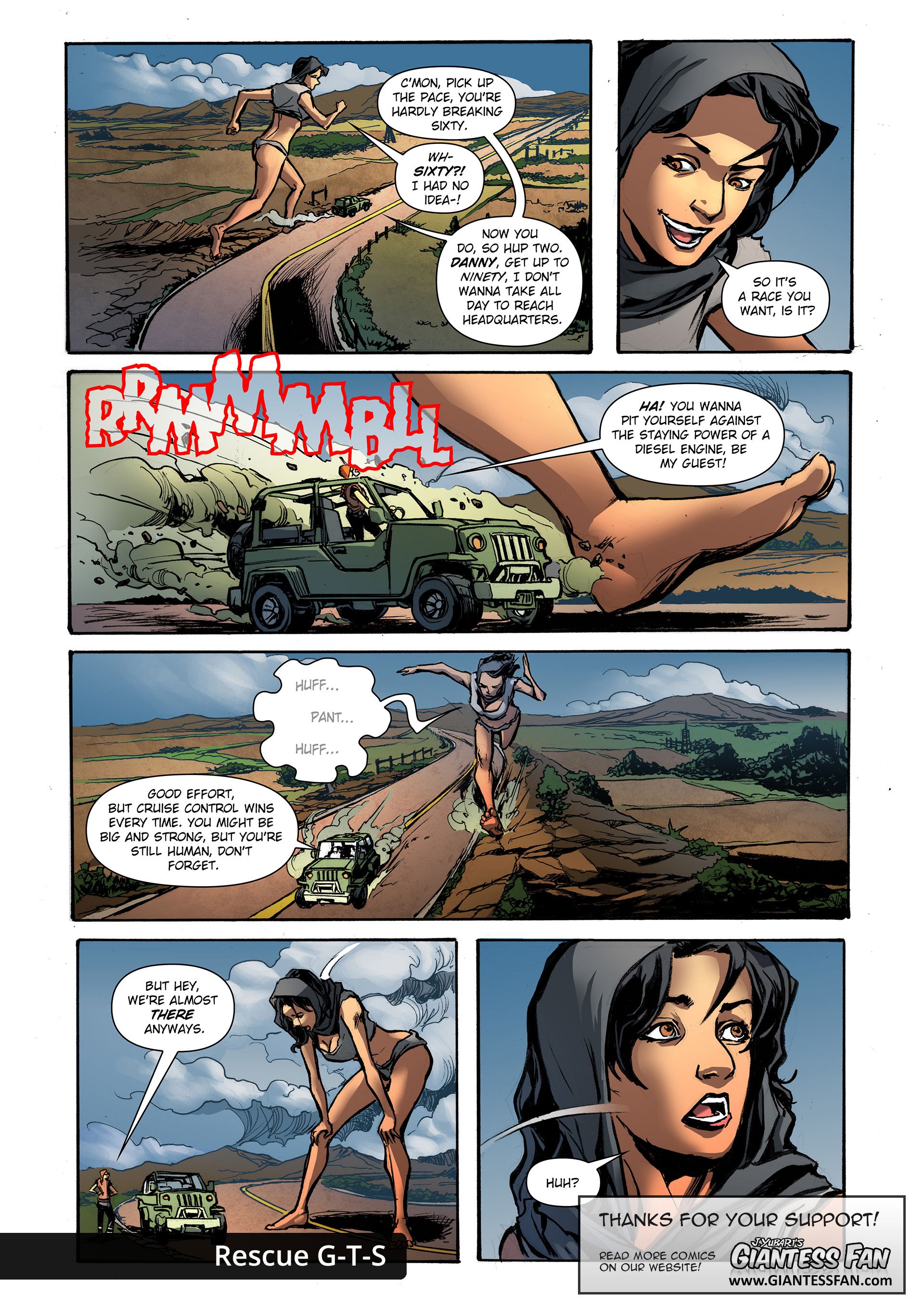 Back To Earth [Giantess Fan] 2 . Back To Earth  - Chapter 2 [Giantess Fan] – page 21