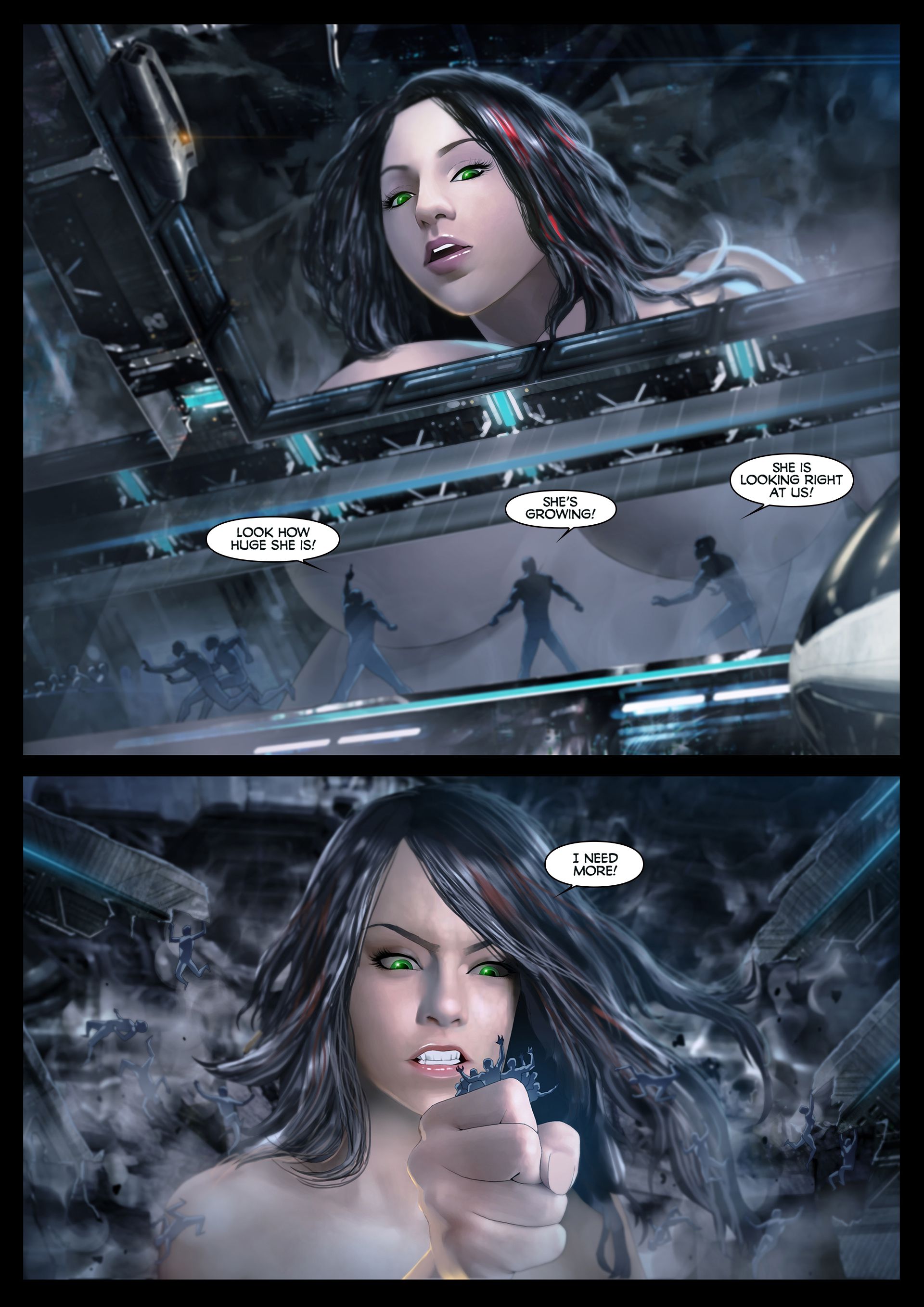 Back To Earth [Giantess Fan] 2 . Back To Earth  - Chapter 2 [Giantess Fan] – page 8