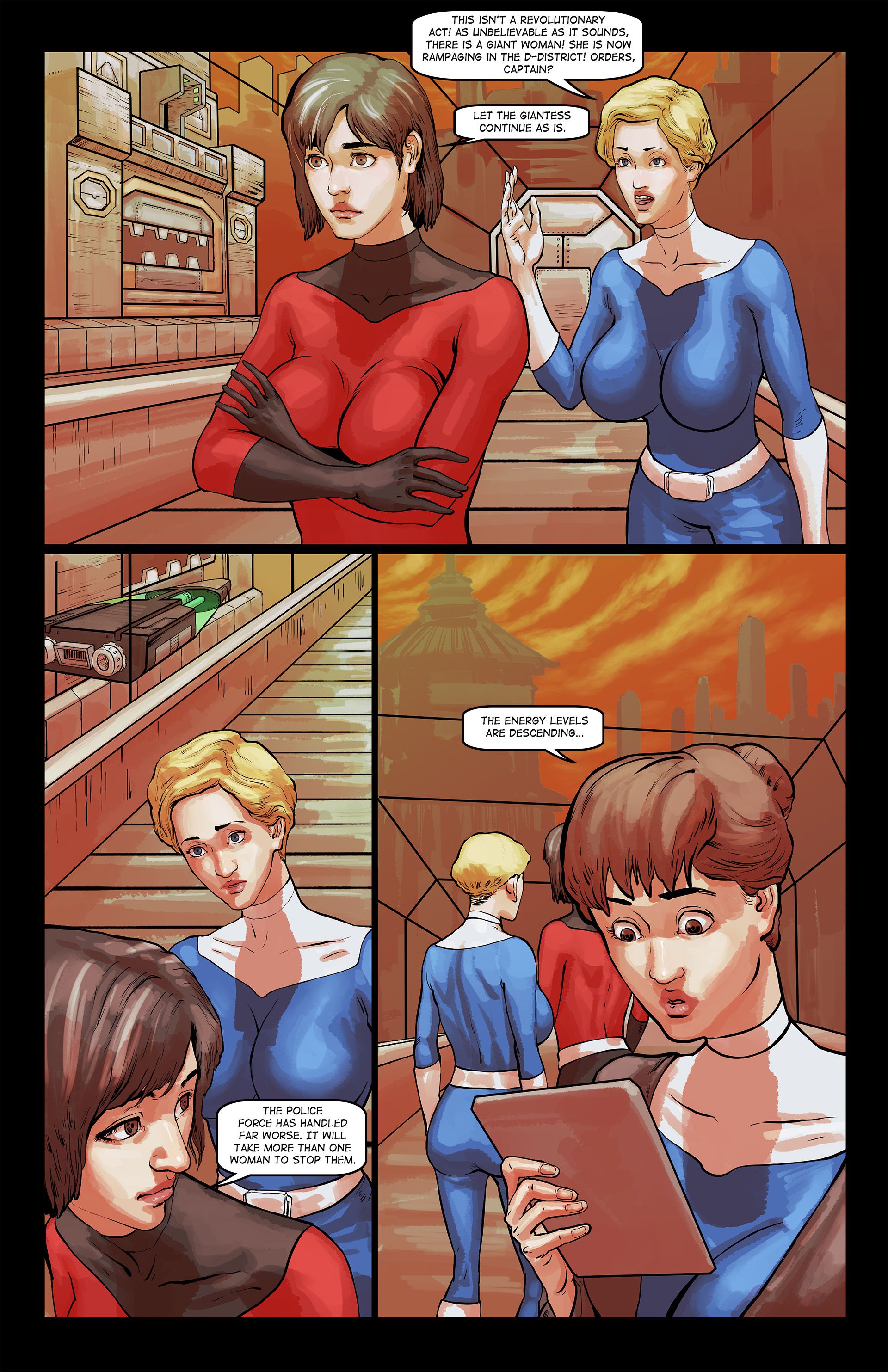 Back To Earth [Giantess Fan] 3 . Back To Earth  - Chapter 3 [Giantess Fan] – page 11