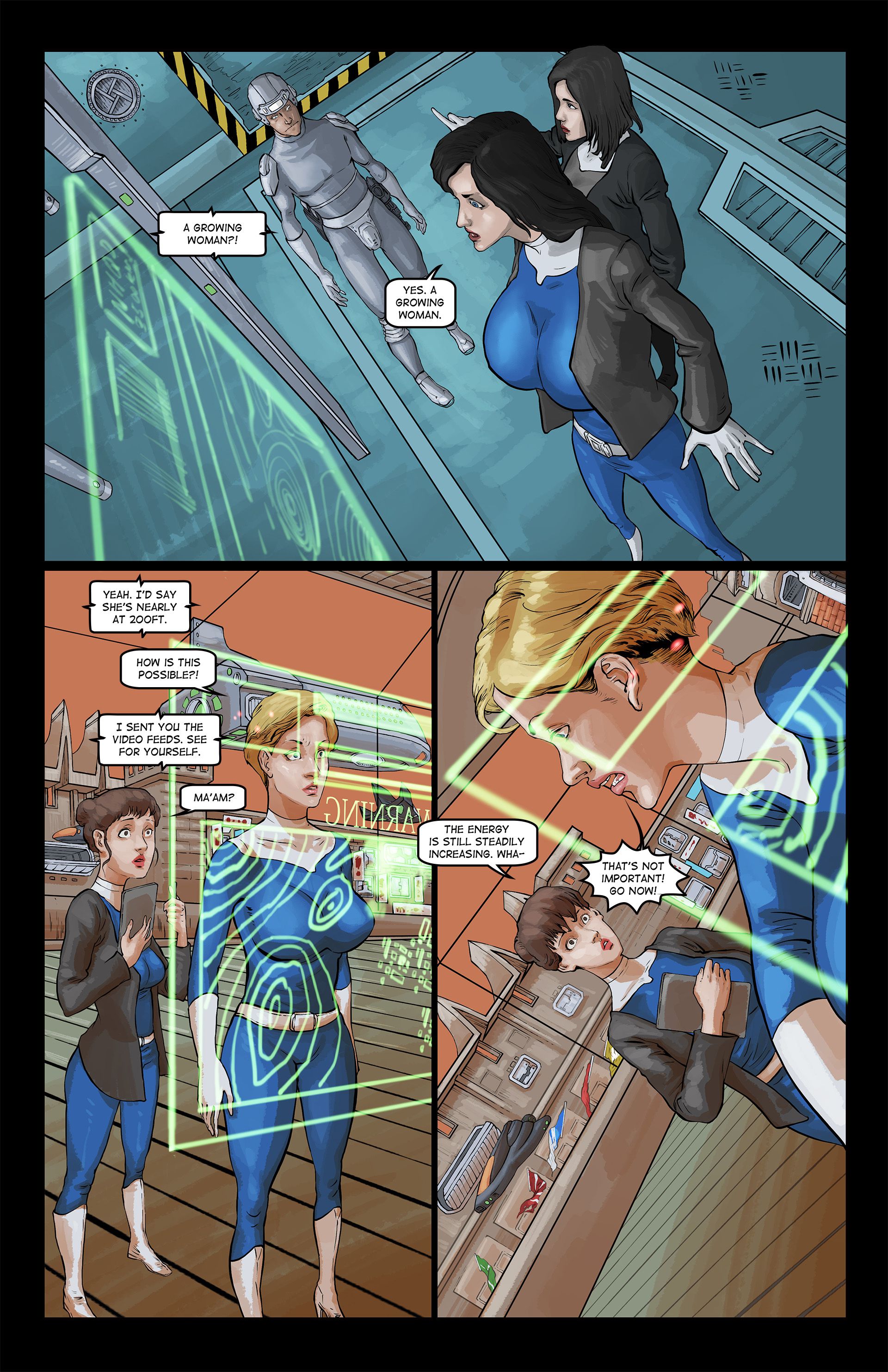 Back To Earth [Giantess Fan] 3 . Back To Earth  - Chapter 3 [Giantess Fan] – page 5