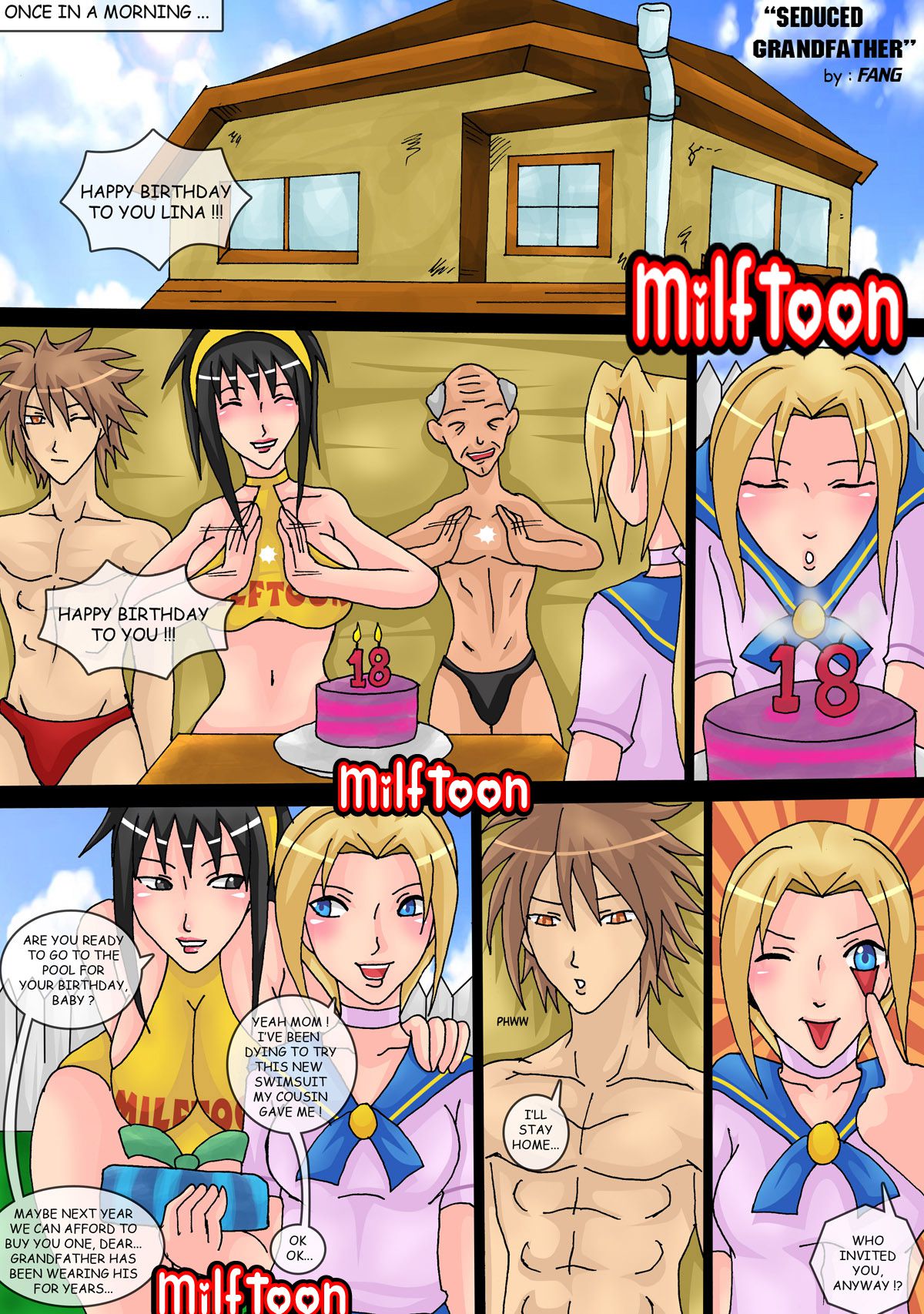 Seduced Grandfather [MILFToon] 1 . Seduced Grandfather  - Chapter 1 [MILFToon] – page 2