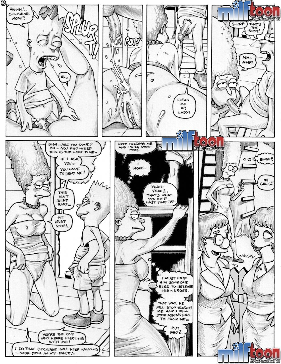 Simpsex (The Simpsons) [MILFToon] 1 . Simpsex  - Chapter 1 (The Simpsons) [MILFToon] – page 3