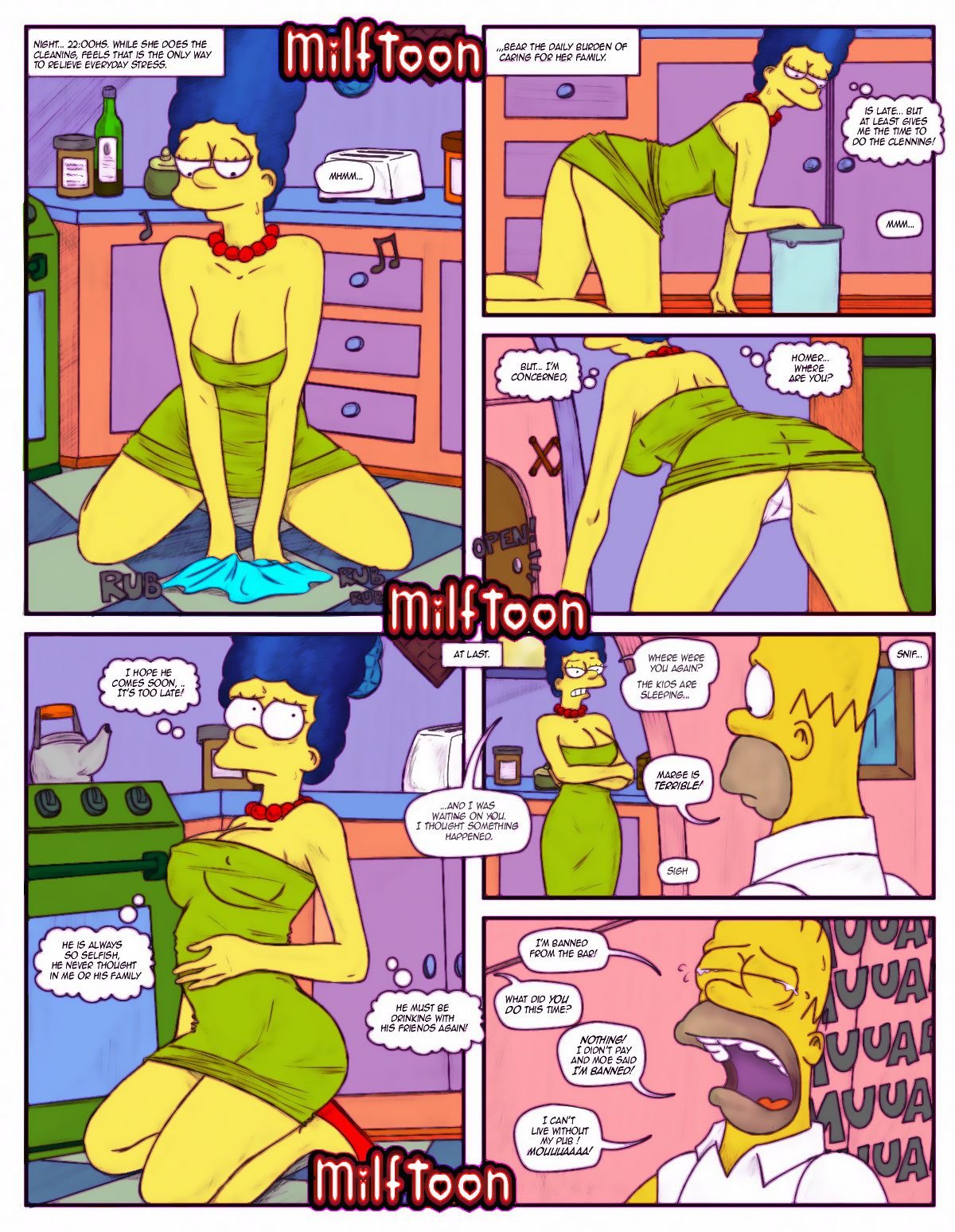 Simpsons (The Simpsons) [MILFToon] 1.5 . Simpsons  - Chapter 1 - Colored (The Simpsons) [MILFToon] – page 1