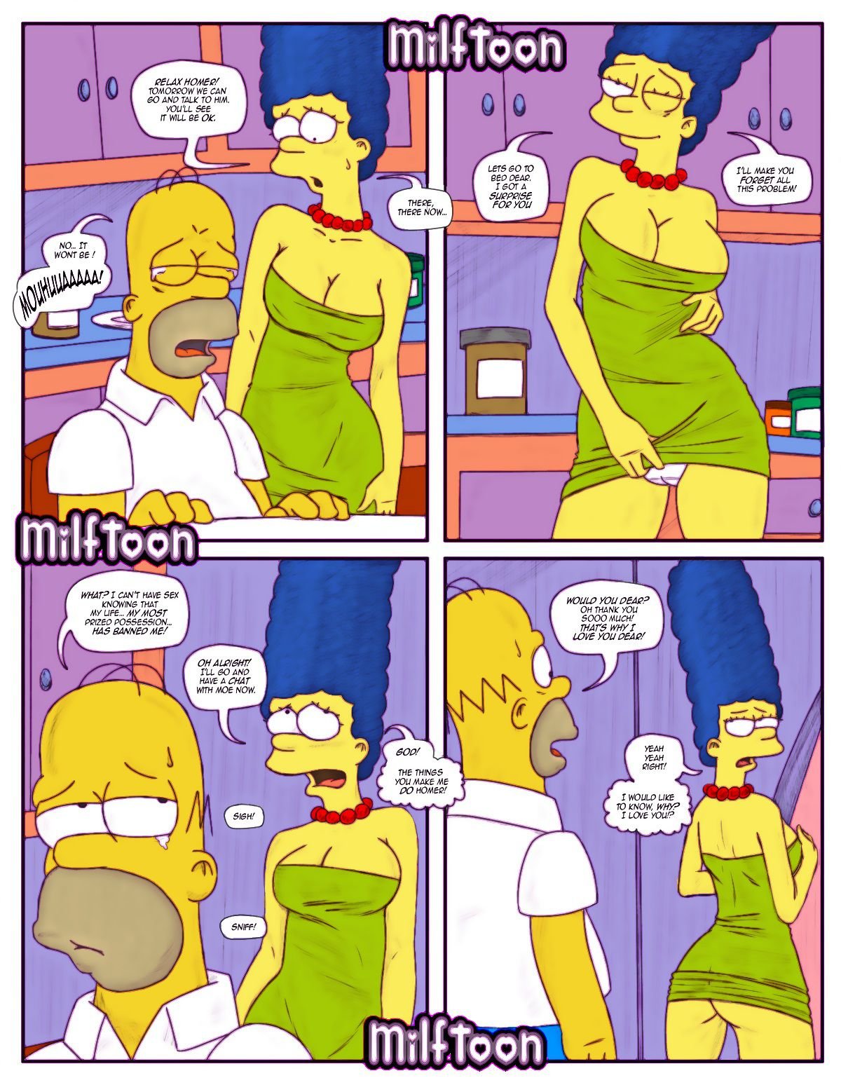 Simpsons (The Simpsons) [MILFToon] 1.5 . Simpsons  - Chapter 1 - Colored (The Simpsons) [MILFToon] – page 2
