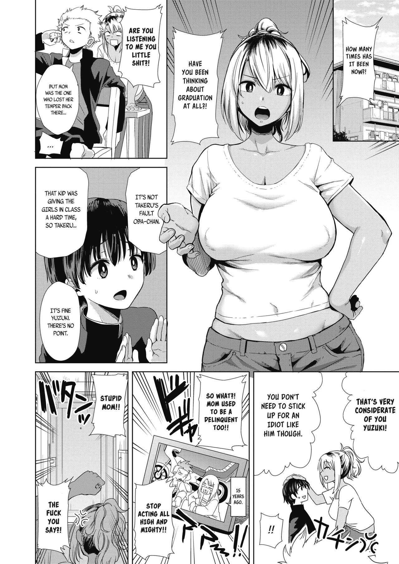 Furyou Mama no Yudan! [Kurosu Gatari] 1 . Furyou Mama no Yudan!  - Chapter 1 [Kurosu Gatari] – page 2