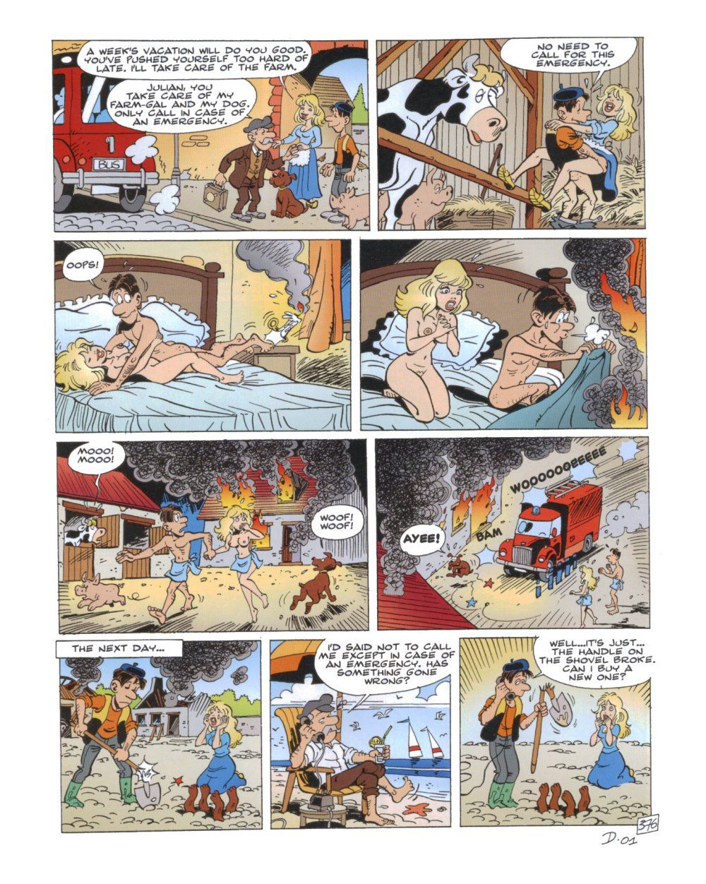 Grin &amp; Bare It [Eurotica] 5 . Grin & Bare It - Chapter 5 [Eurotica] – page 8