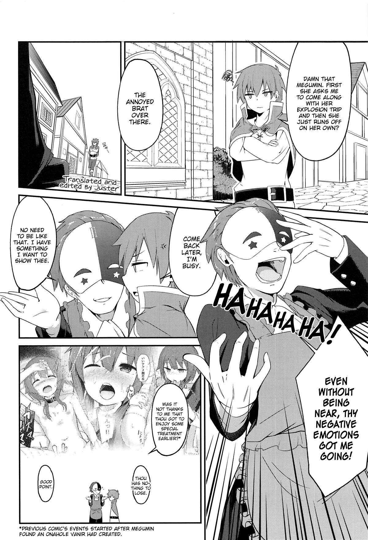 Emergency Quest! – Captivate a Loli Megumin! (Kono Subarashii Sekai ni Shukufuku wo!) [Jovejun.] 1 . Captivate a Loli Megumin! - Chapter 1 Emergency Quest! (Kono Subarashii Sekai ni Shukufuku wo!) [Jovejun.] – page 3
