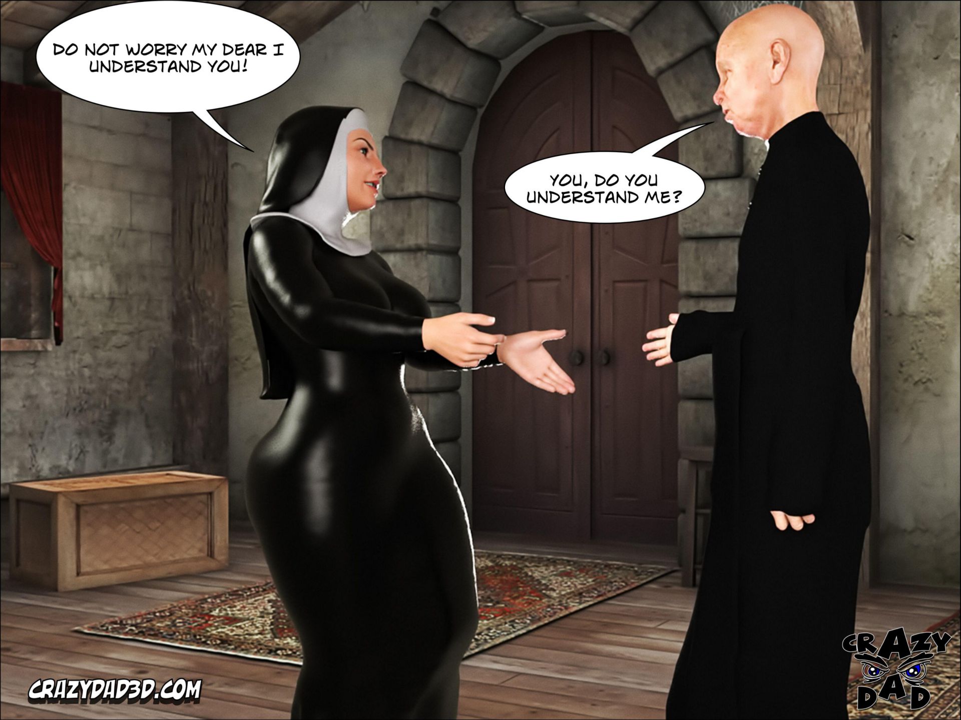 Sister Grace [CrazyDad3D] 2 . Sister Grace - Chapter 2 [CrazyDad3D] – page 17