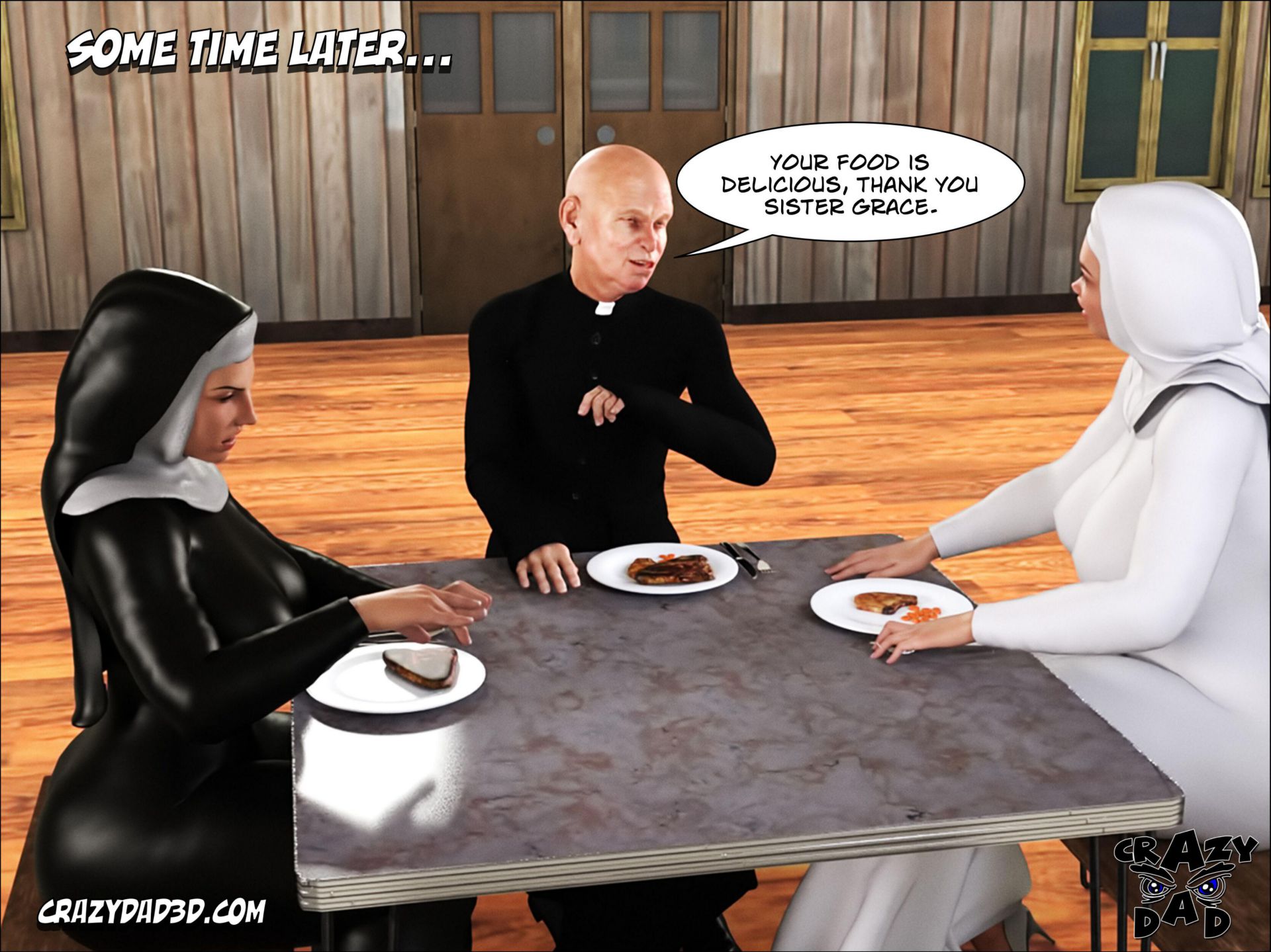 Sister Grace [CrazyDad3D] 2 . Sister Grace - Chapter 2 [CrazyDad3D] – page 5