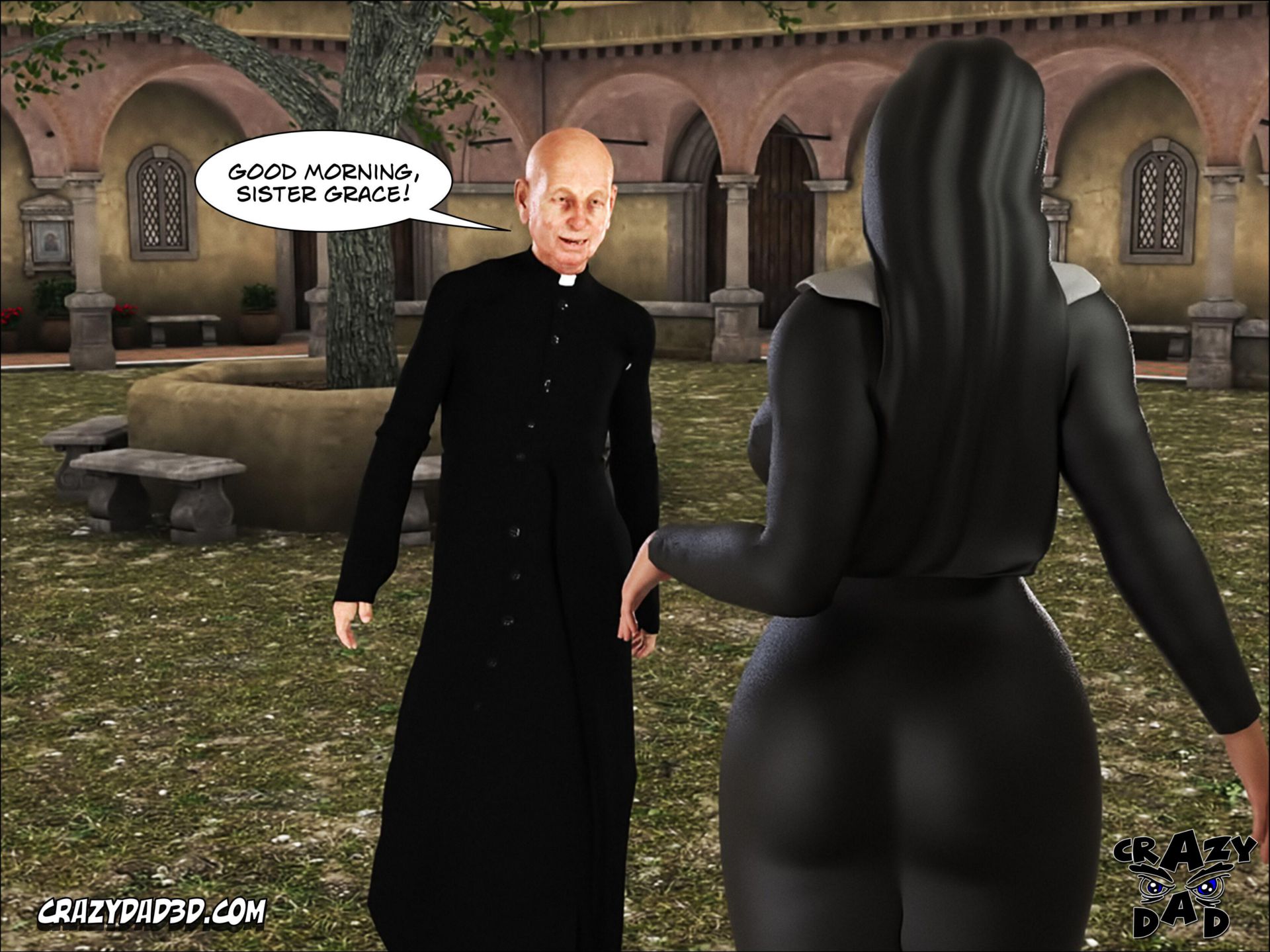 Sister Grace [CrazyDad3D] 2 . Sister Grace - Chapter 2 [CrazyDad3D] – page 54