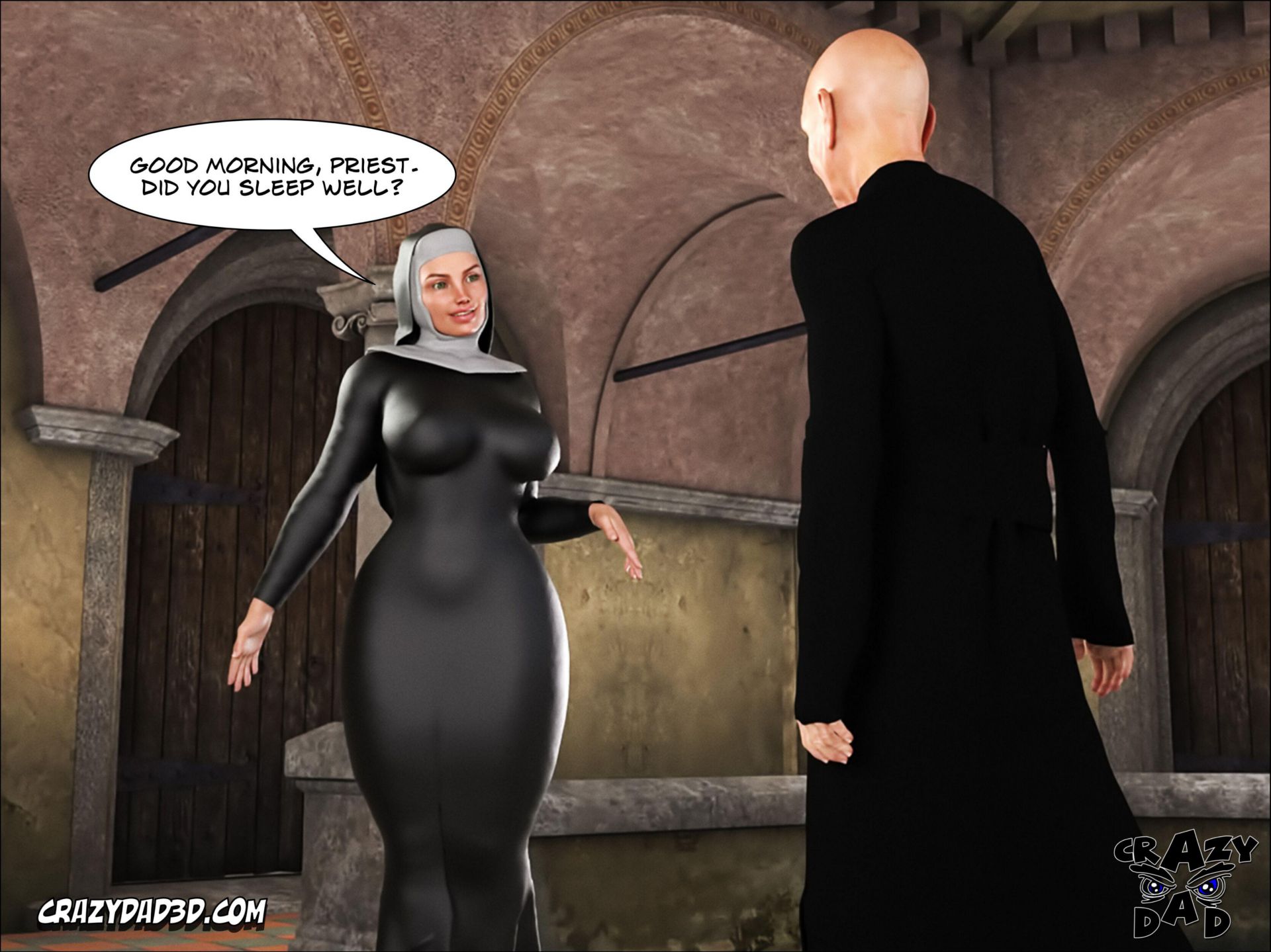 Sister Grace [CrazyDad3D] 2 . Sister Grace - Chapter 2 [CrazyDad3D] – page 55