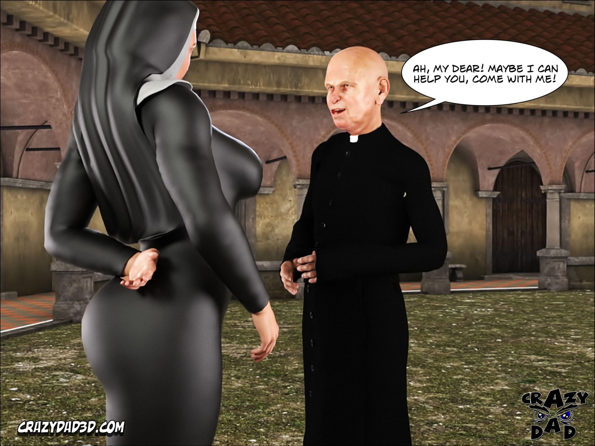 Sister Grace [CrazyDad3D] 2 . Sister Grace - Chapter 2 [CrazyDad3D] – page 59