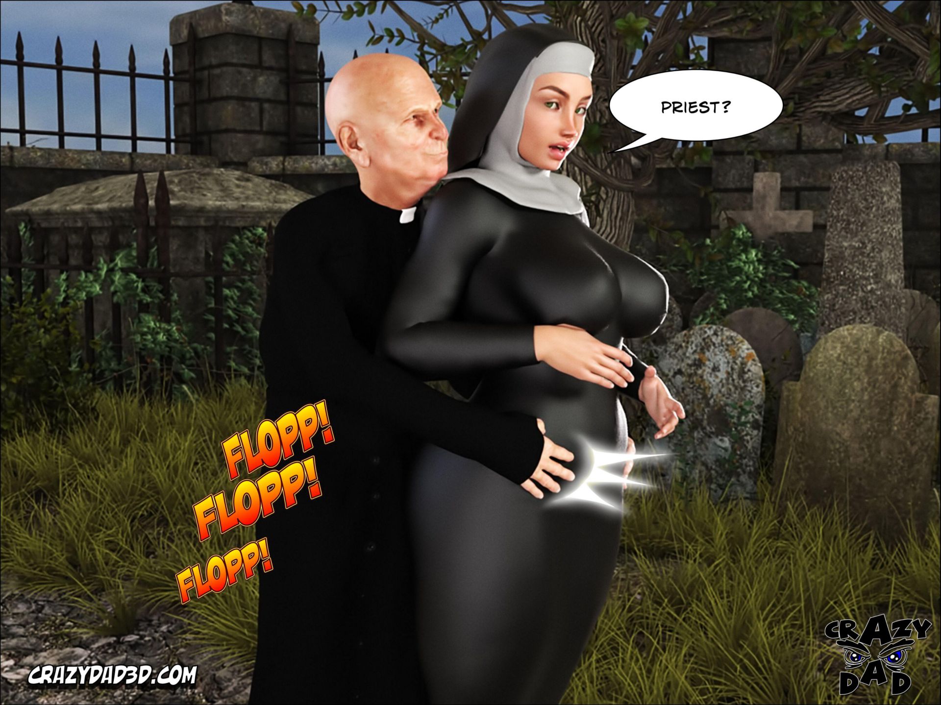 Sister Grace [CrazyDad3D] 2 . Sister Grace - Chapter 2 [CrazyDad3D] – page 64