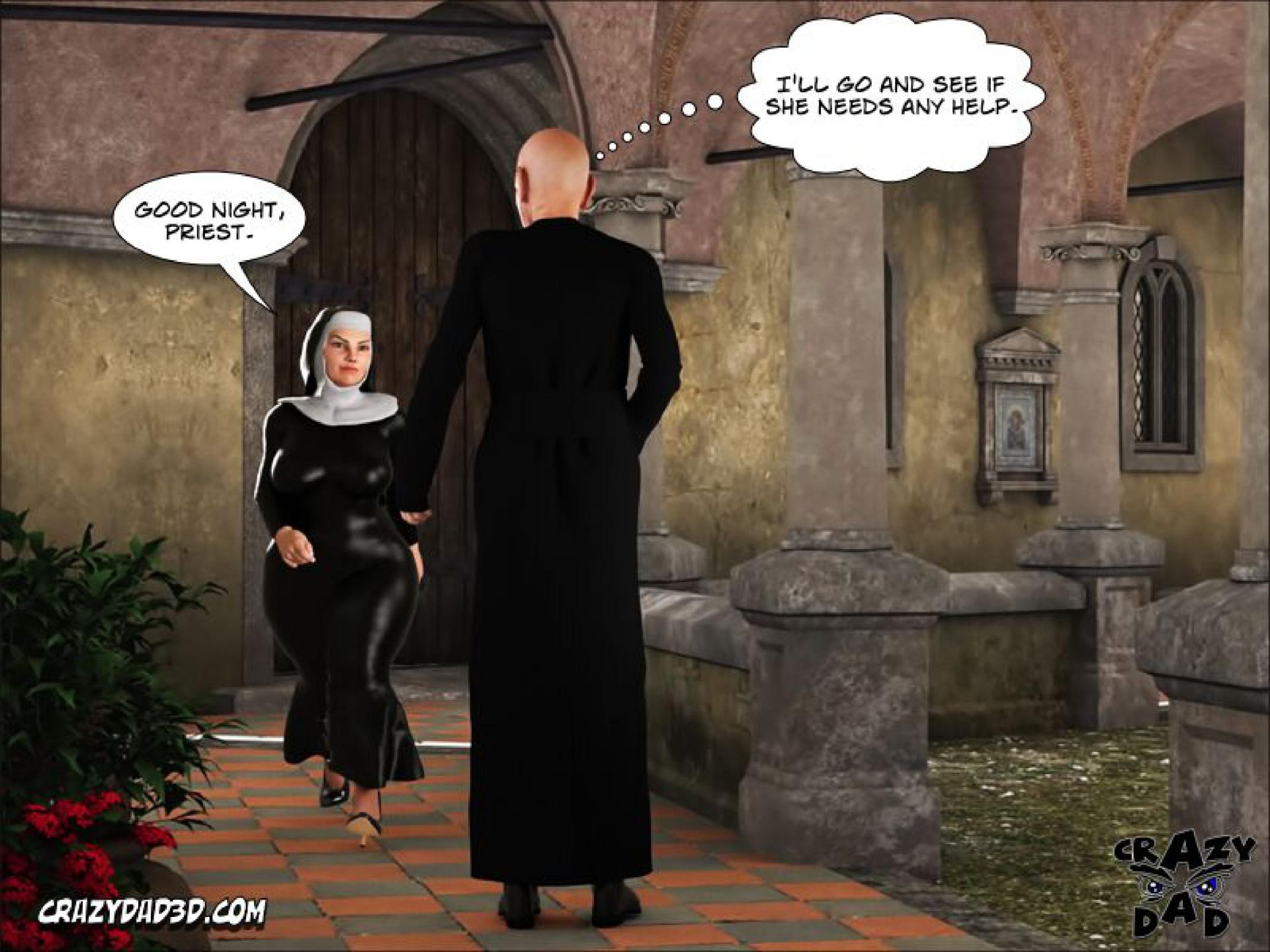 Sister Grace [CrazyDad3D] 1 . Sister Grace - Chapter 1 [CrazyDad3D] – page 46