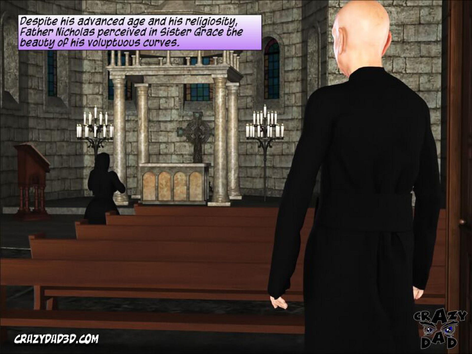 Sister Grace [CrazyDad3D] 1 . Sister Grace - Chapter 1 [CrazyDad3D] – page 5