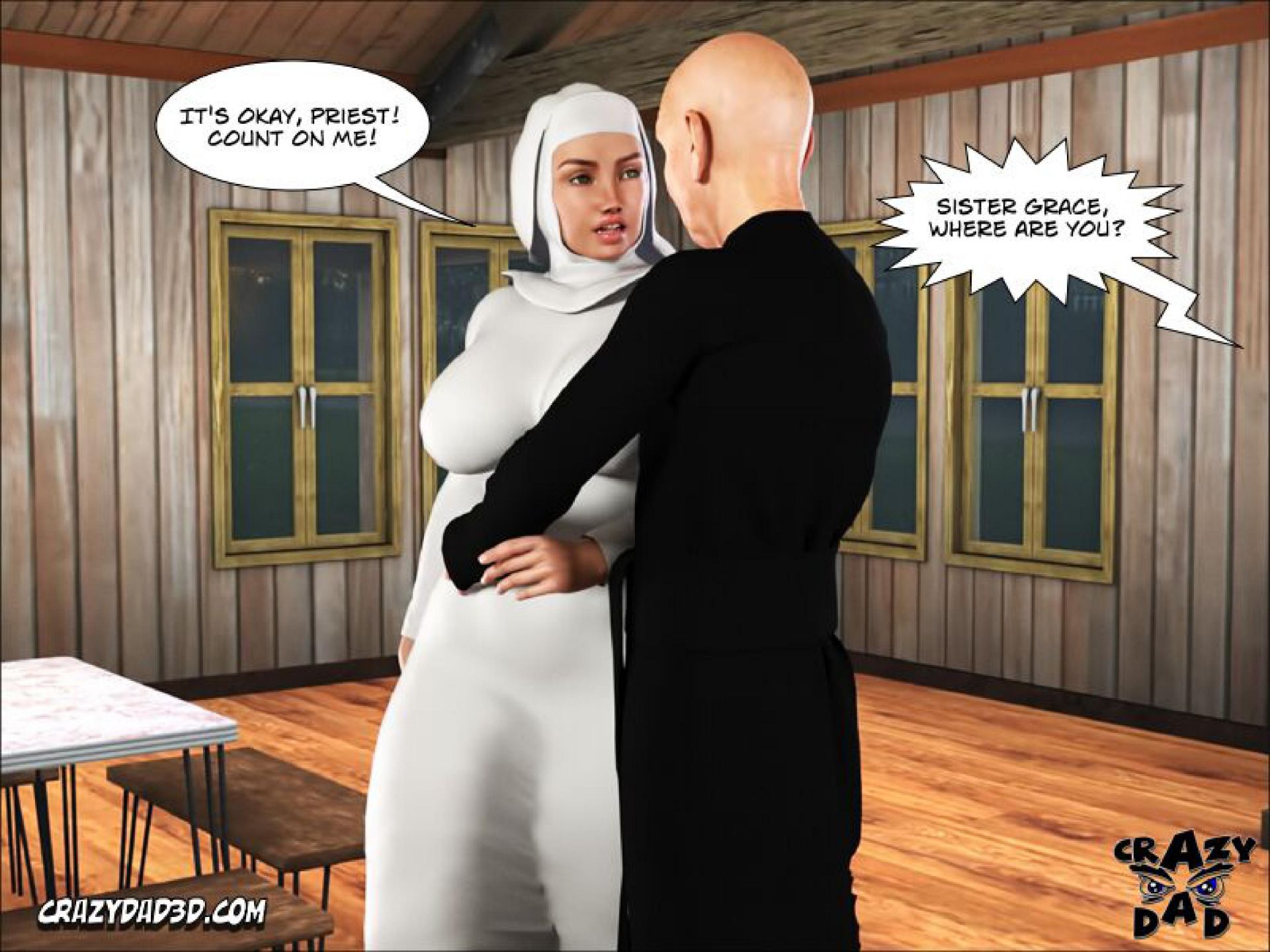 Sister Grace [CrazyDad3D] 1 . Sister Grace - Chapter 1 [CrazyDad3D] – page 74