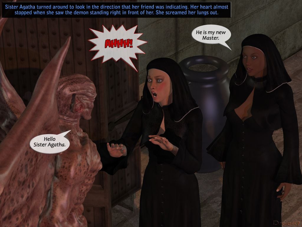 Convent [3DMonsterStories, Droid447] 1 . Convent  - Chapter 1 [3DMonsterStories, Droid447] – page 54