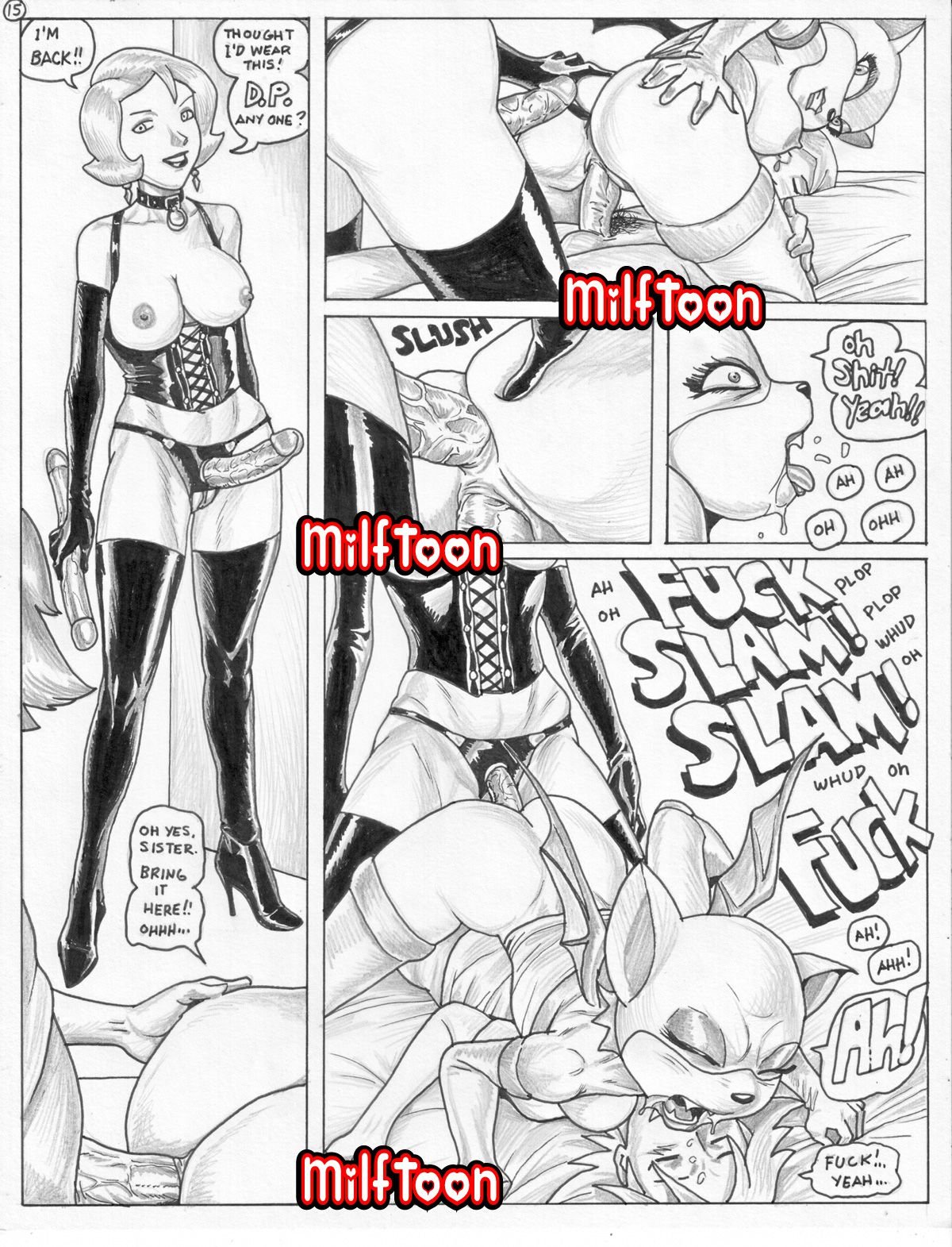 Sonix (Sonic the Hedgehog) [MILFToon] 1 . Sonix - Chapter 1 (Sonic the Hedgehog) [MILFToon] – page 16