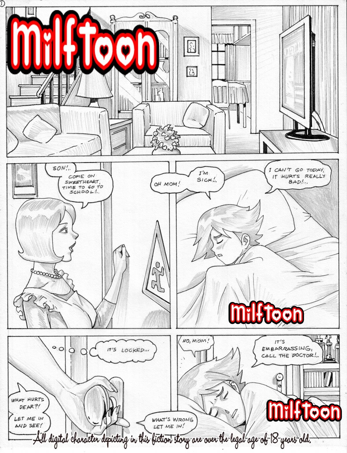 Sonix (Sonic the Hedgehog) [MILFToon] 1 . Sonix - Chapter 1 (Sonic the Hedgehog) [MILFToon] – page 2