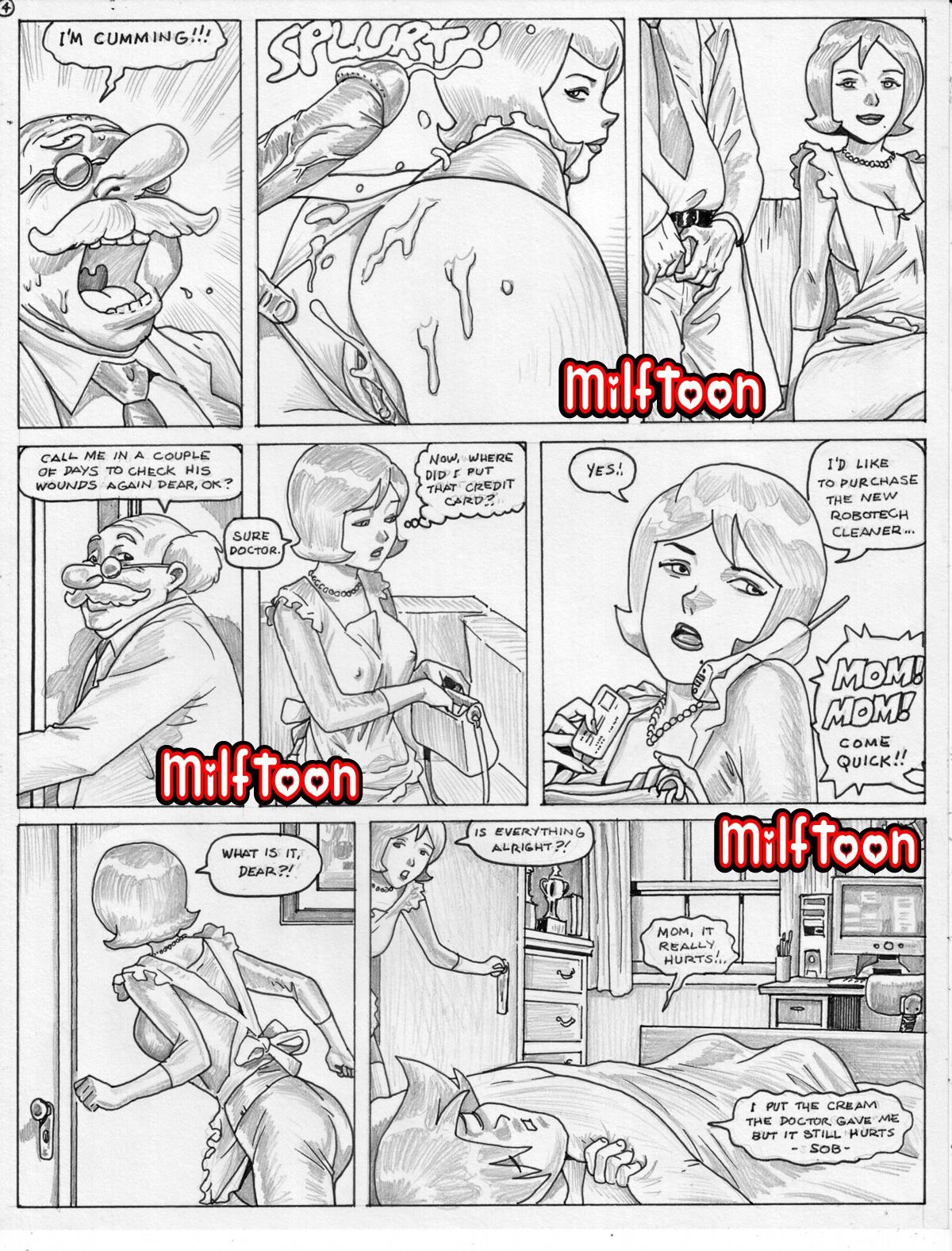 Sonix (Sonic the Hedgehog) [MILFToon] 1 . Sonix - Chapter 1 (Sonic the Hedgehog) [MILFToon] – page 5