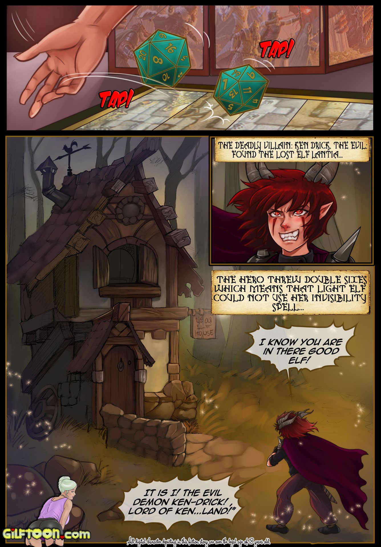Dungeon And Fuckers [GILFToon] 1 . Dungeon And Fuckers  - Chapter 1 [GILFToon] – page 1