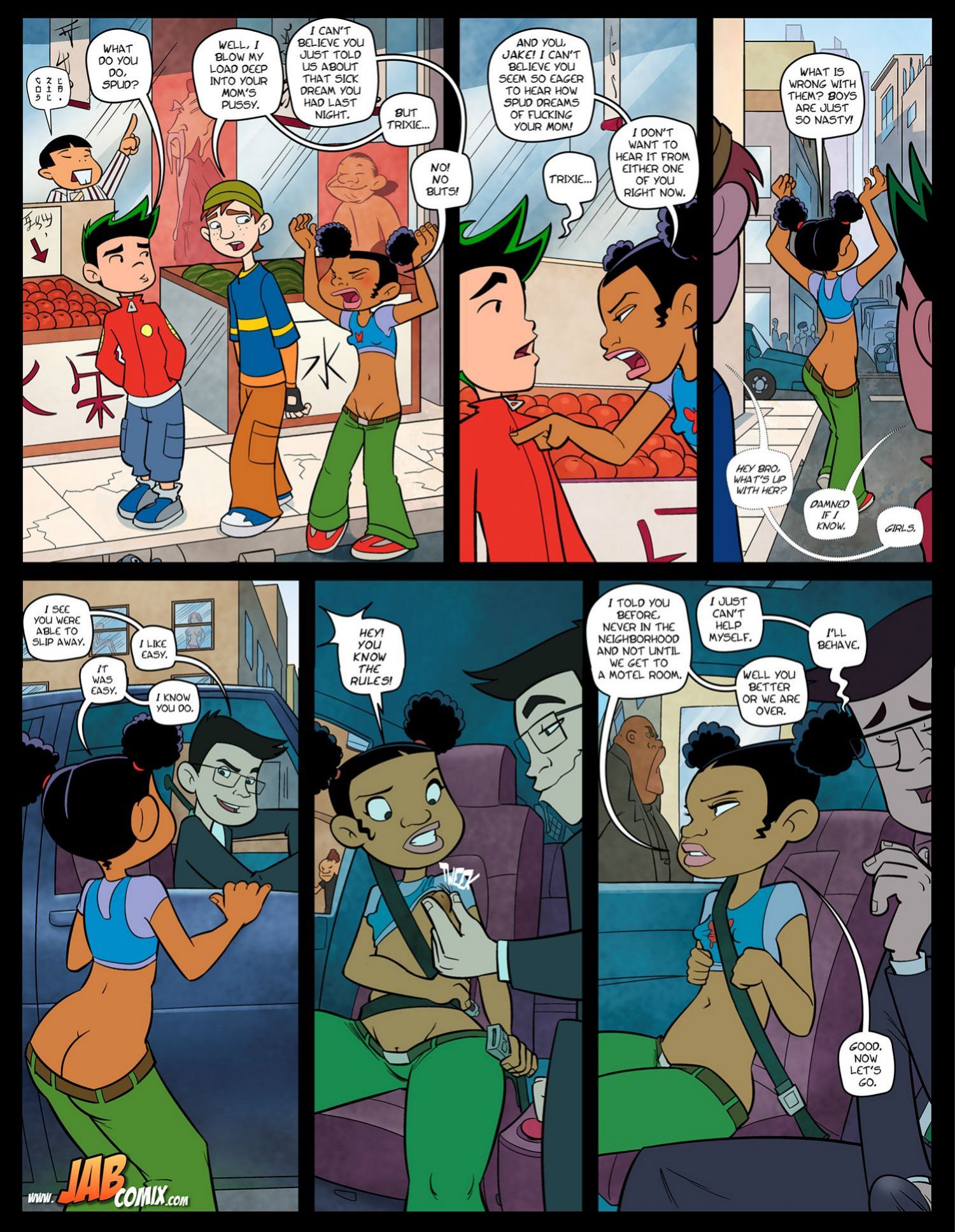 Americunt Dragon (American Dragon: Jake Long) [JABComix] 3 . Americunt Dragon - Chapter 3 (American Dragon: Jake Long) [JABComix] – page 5