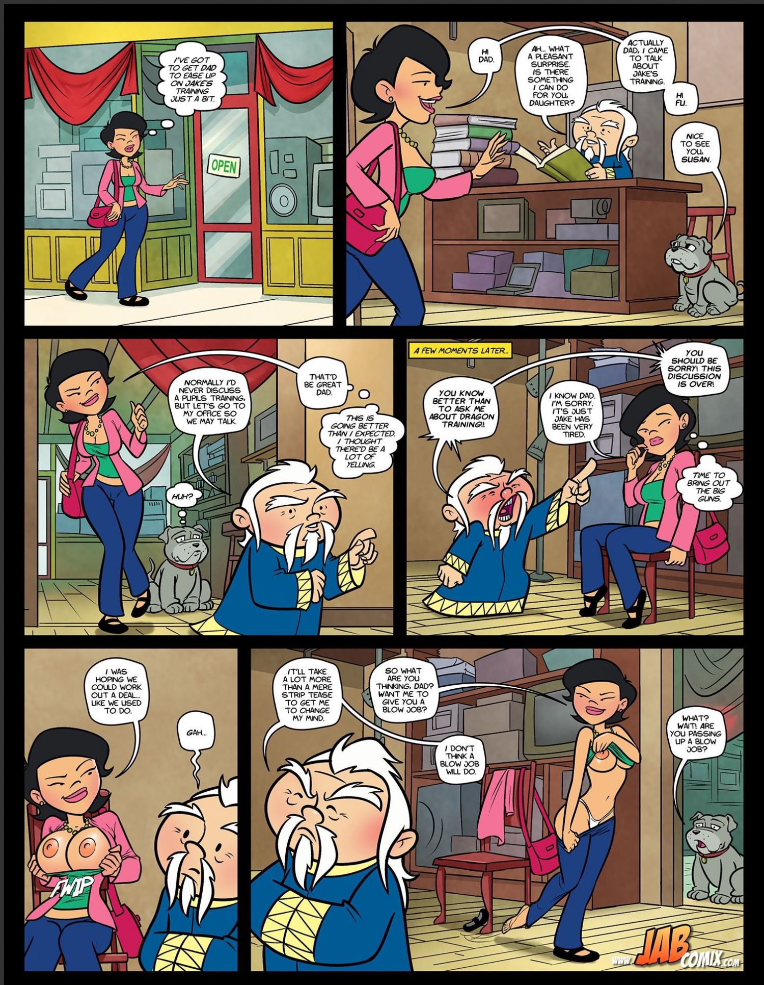 Americunt Dragon (American Dragon: Jake Long) [JABComix] 5 . Americunt Dragon - Chapter 5 (American Dragon: Jake Long) [JABComix] – page 2