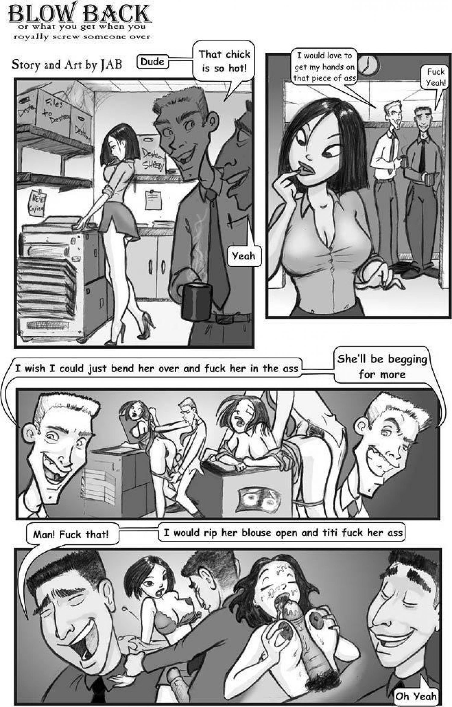 Blow Back [JABComix] 1 . Blow Back - Chapter 1 [JABComix] – page 1