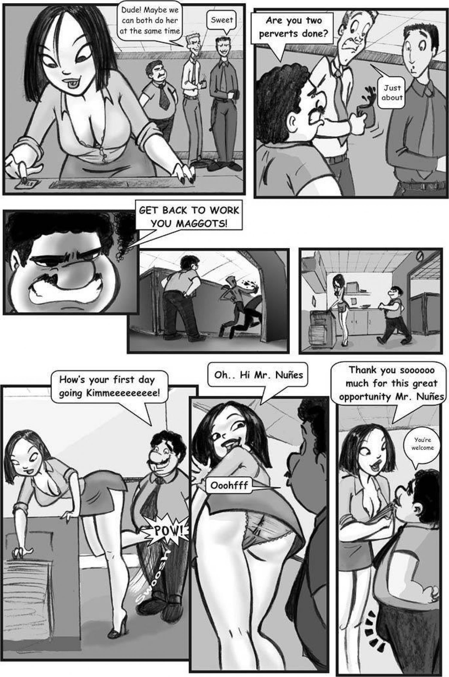 Blow Back [JABComix] 1 . Blow Back - Chapter 1 [JABComix] – page 2