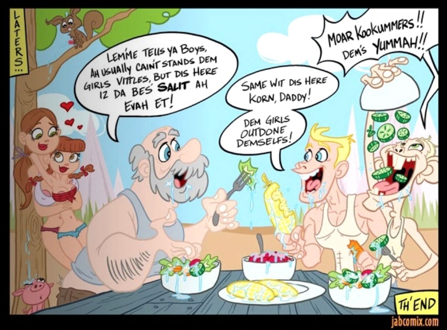 Chorin’ An’ Whorin’ [JABComix] 1 . Chorin' An' Whorin'  - Chapter 1 [JABComix] – page 15