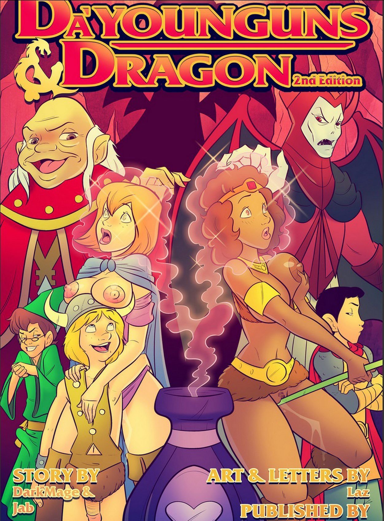 Da’Younguns &amp; Dragon (Dungeons &amp; Dragons) [JABComix] 2 . Da'Younguns & Dragon  - Chapter 2 [JABComix] – page 1