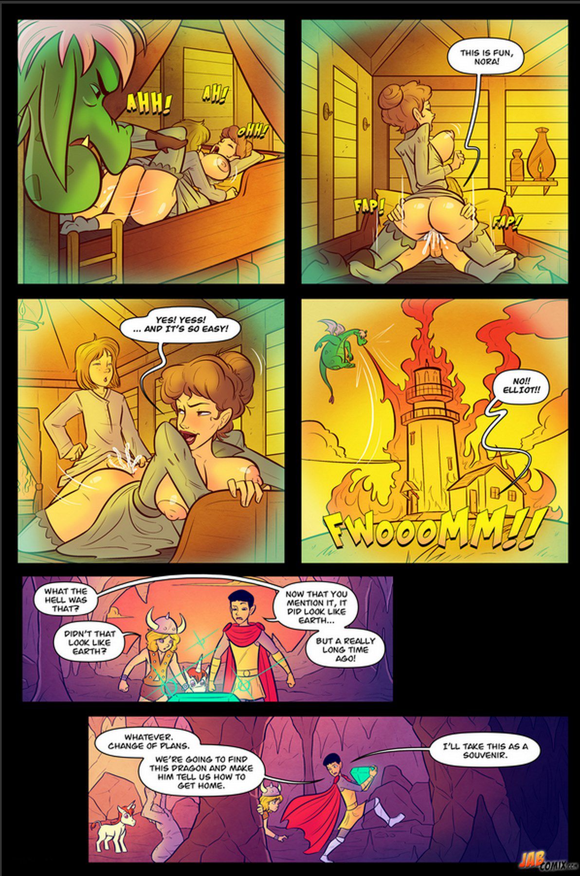 Da’Younguns &amp; Dragon (Dungeons &amp; Dragons) [JABComix] 2 . Da'Younguns & Dragon  - Chapter 2 [JABComix] – page 17