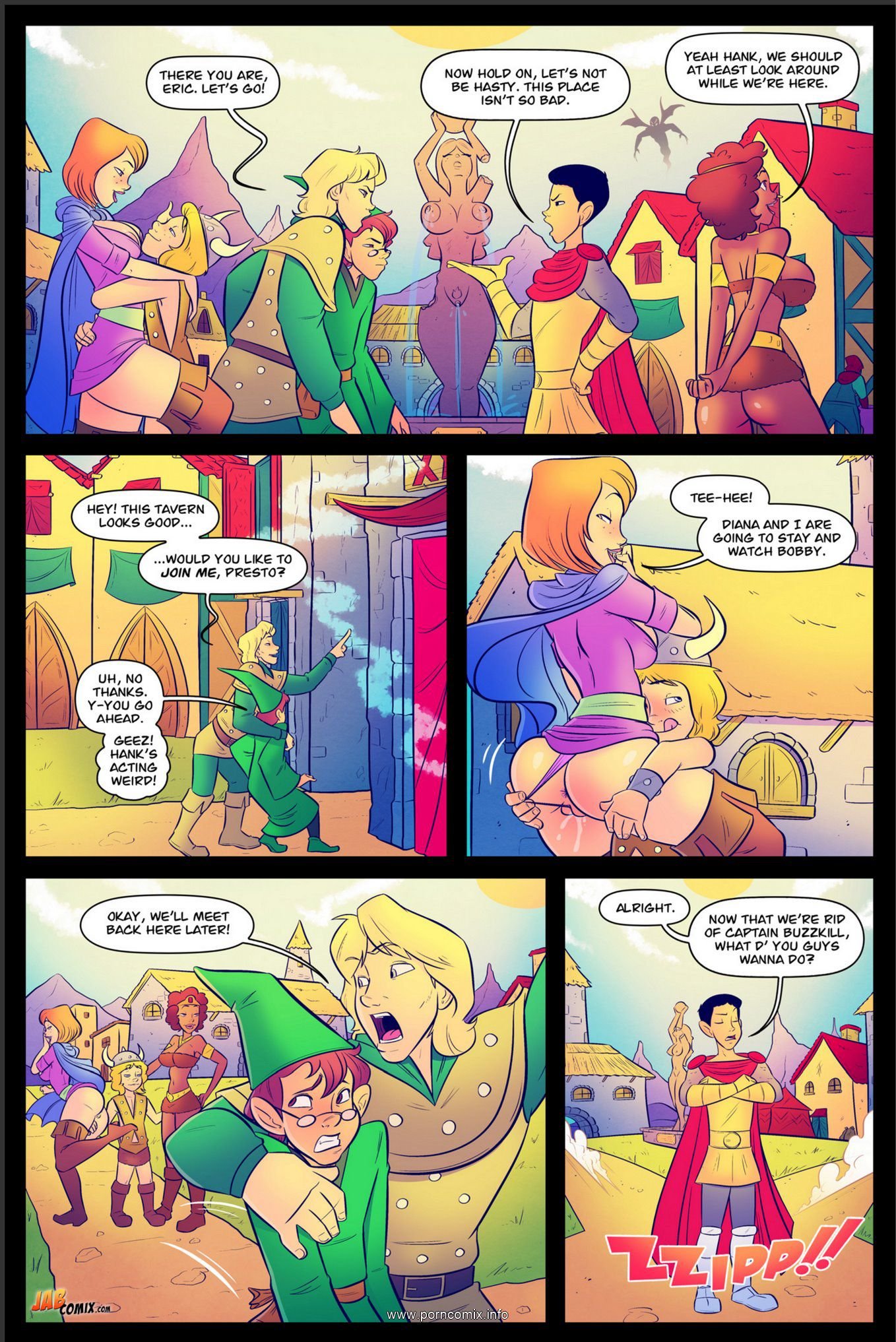 Da’Younguns &amp; Dragon (Dungeons &amp; Dragons) [JABComix] 2 . Da'Younguns & Dragon  - Chapter 2 [JABComix] – page 4