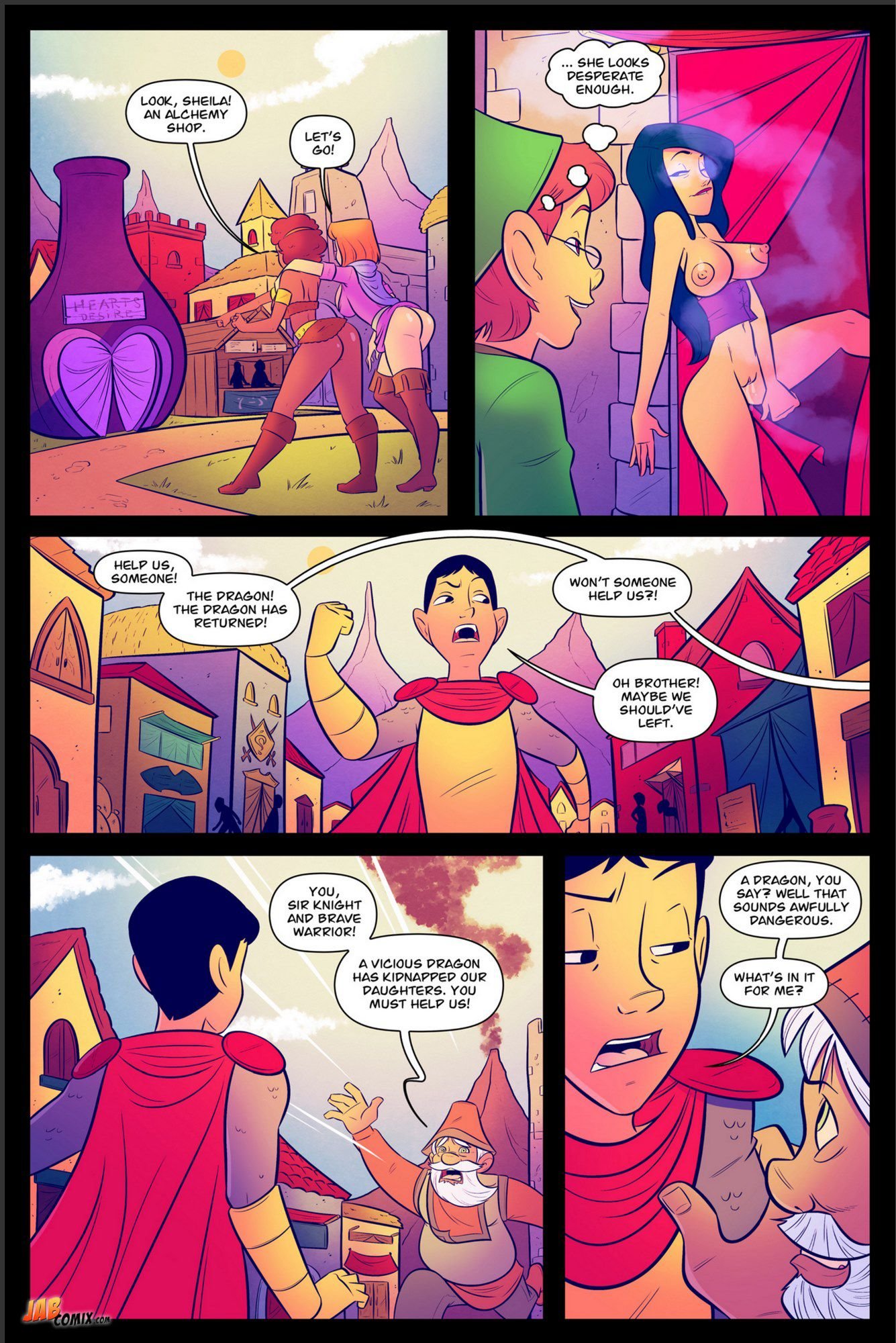 Da’Younguns &amp; Dragon (Dungeons &amp; Dragons) [JABComix] 2 . Da'Younguns & Dragon  - Chapter 2 [JABComix] – page 5