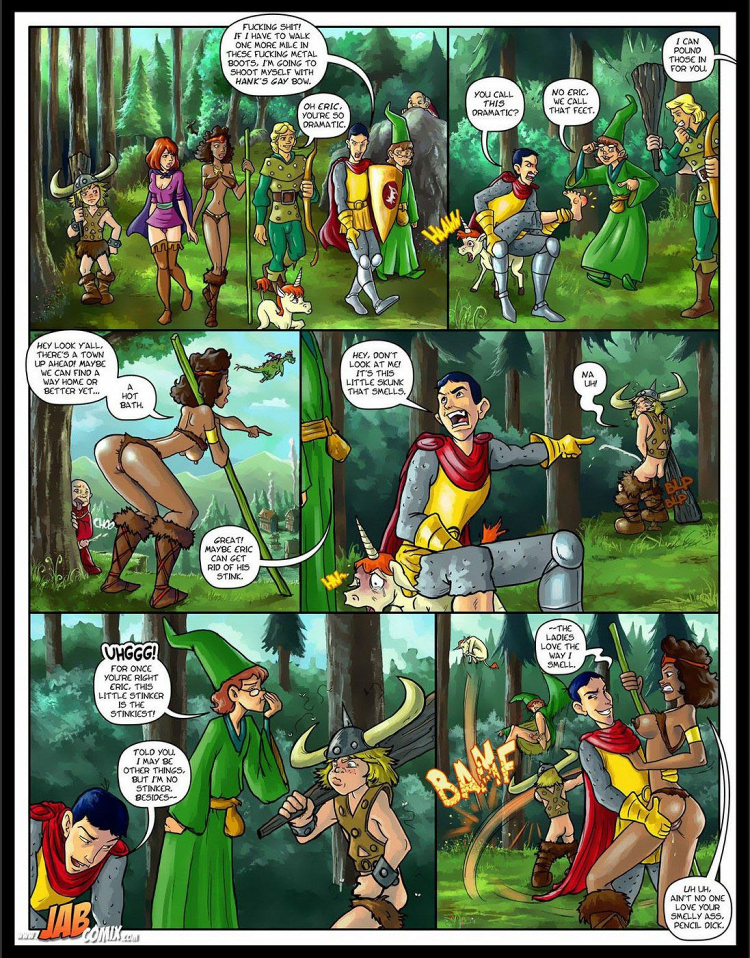 Da’Younguns &amp; Dragon (Dungeons &amp; Dragons) [JABComix] 1 . Da'Younguns & Dragon - Chapter 1 [JABComix] – page 2
