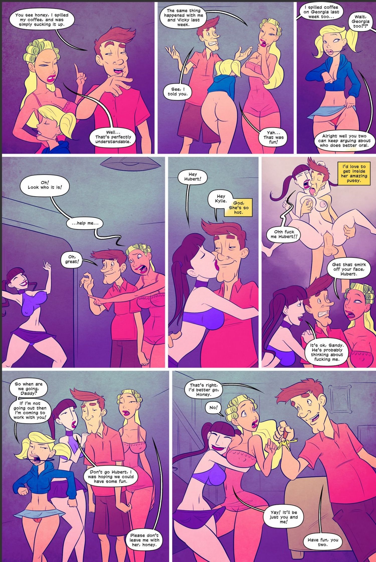 Grumpy Old Man Jefferson [JABComix] 5 . Grumpy Old Man Jefferson - Here Cum The Girls! - Chapter 5 [JABComix] – page 14