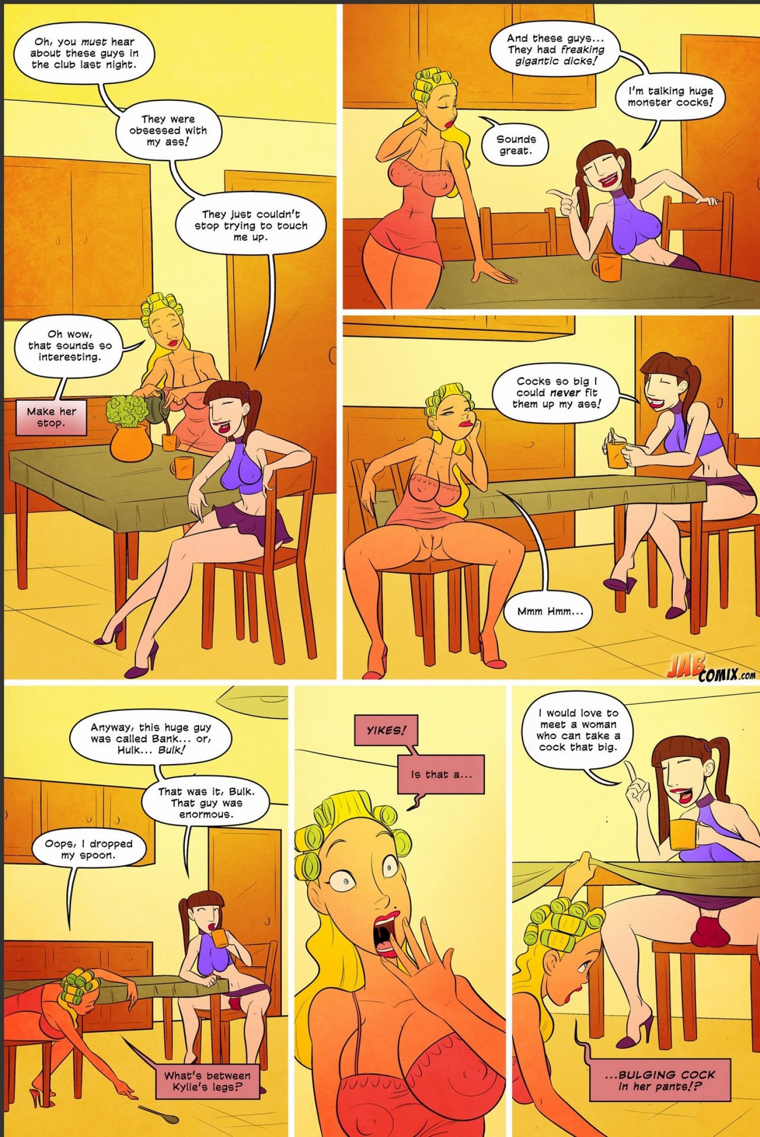 Grumpy Old Man Jefferson [JABComix] 5 . Grumpy Old Man Jefferson - Here Cum The Girls! - Chapter 5 [JABComix] – page 16