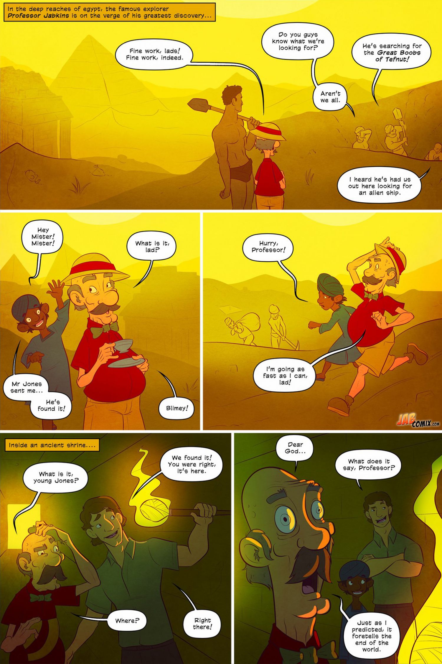 Grumpy Old Man Jefferson [JABComix] 5 . Grumpy Old Man Jefferson - Here Cum The Girls! - Chapter 5 [JABComix] – page 2