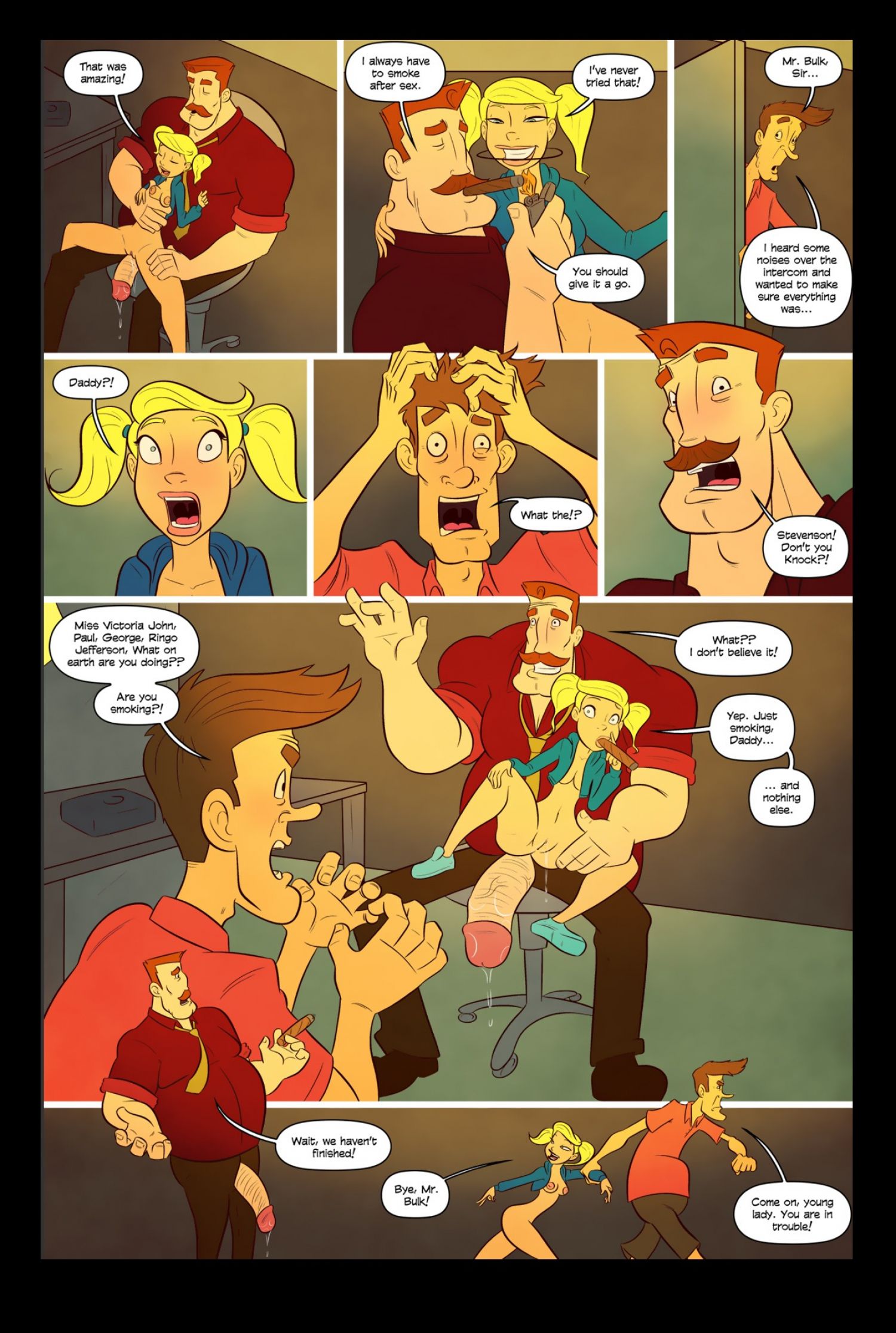 Grumpy Old Man Jefferson [JABComix] 5 . Grumpy Old Man Jefferson - Here Cum The Girls! - Chapter 5 [JABComix] – page 31