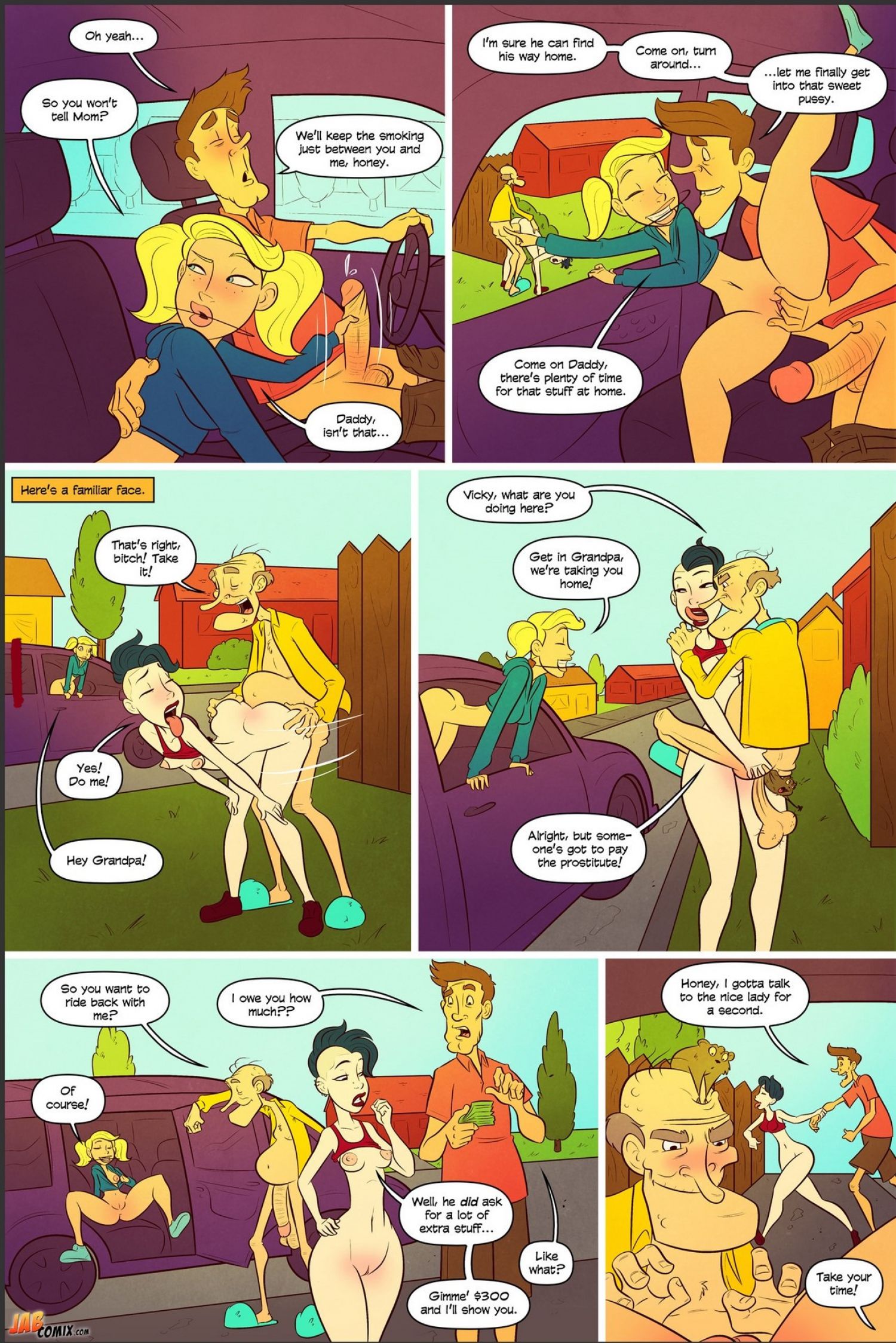 Grumpy Old Man Jefferson [JABComix] 5 . Grumpy Old Man Jefferson - Here Cum The Girls! - Chapter 5 [JABComix] – page 33