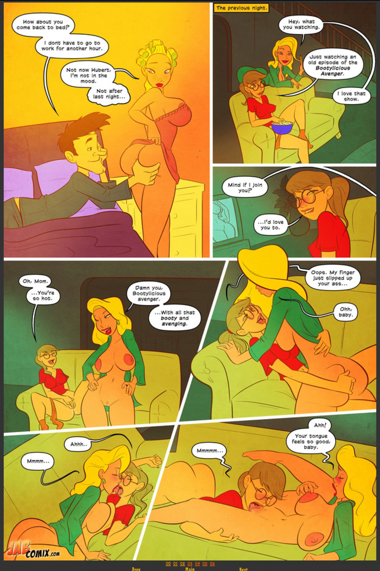 Grumpy Old Man Jefferson [JABComix] 5 . Grumpy Old Man Jefferson - Here Cum The Girls! - Chapter 5 [JABComix] – page 7