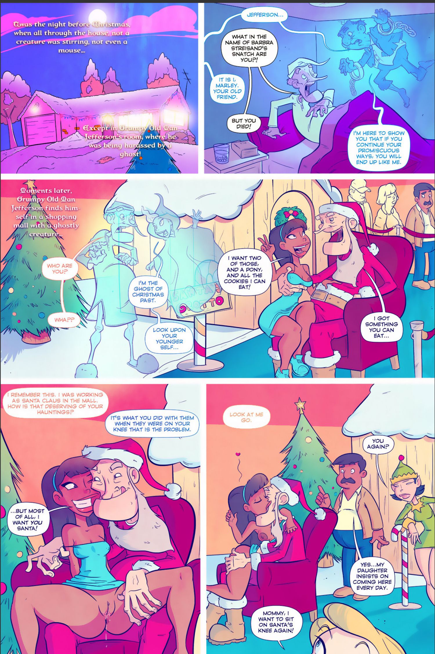 Grumpy Old Man Jefferson [JABComix] 0 . Grumpy Old Man Jefferson - A Wrinkly Carol - Chapter 0 - Bonus [JABComix] – page 2